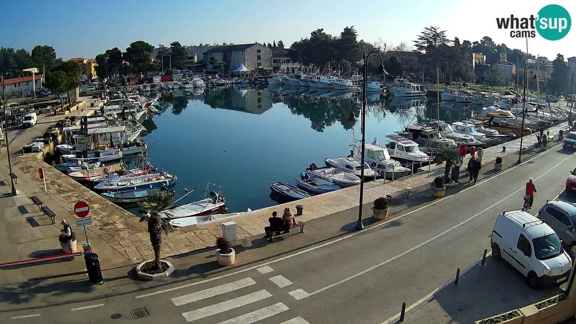 Novigrad webcam Mandrač | old marina – Istria