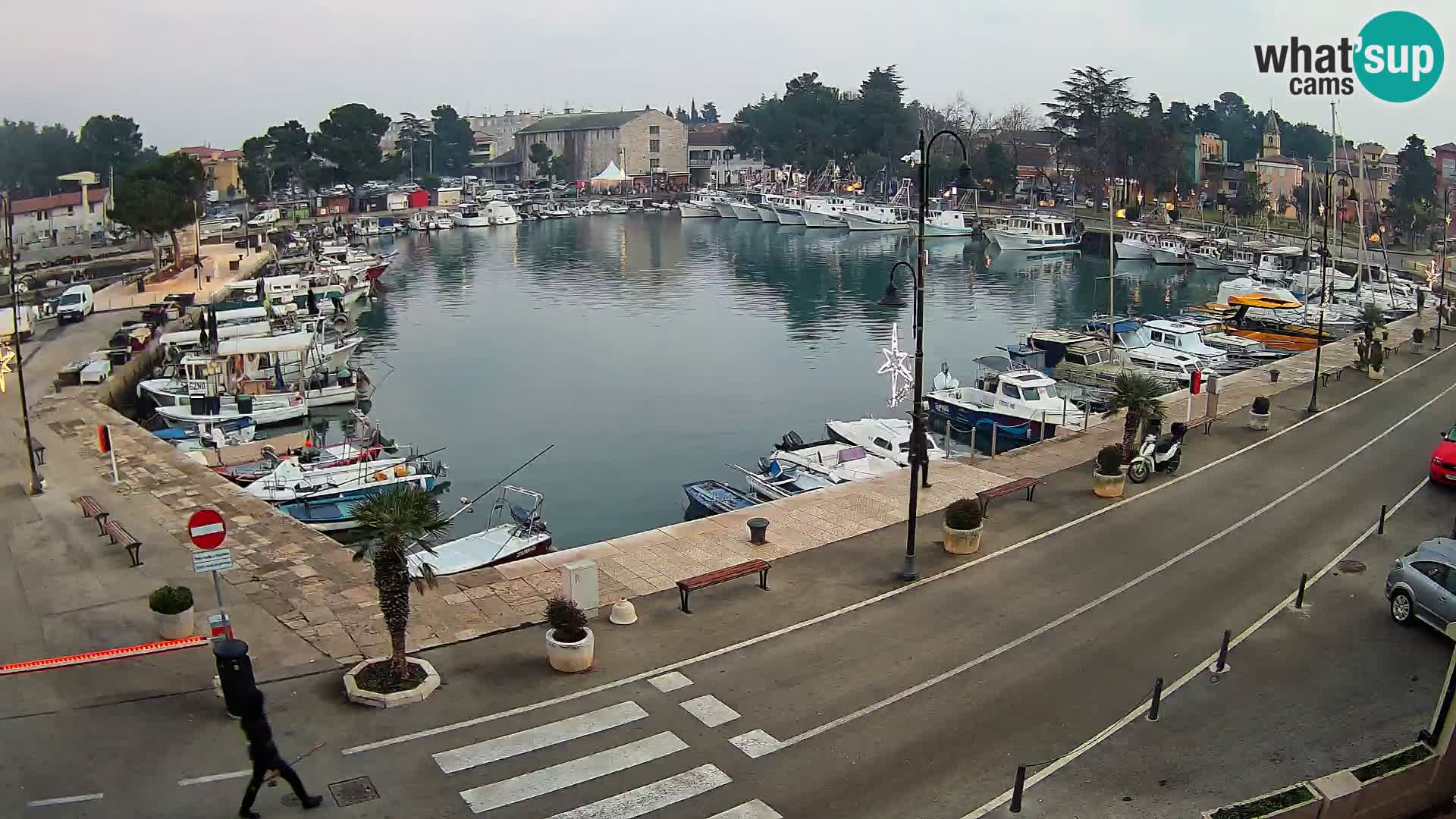 Novigrad webcam Mandrač | old marina – Istria