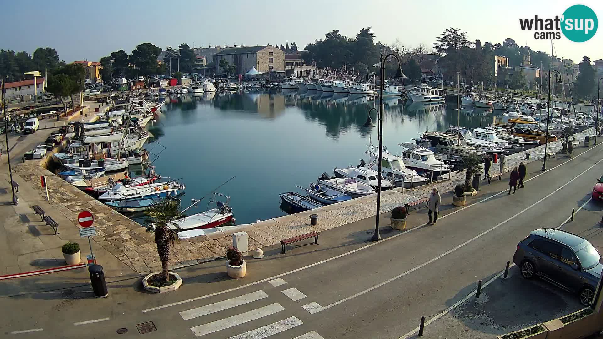 Novigrad webcam Mandrač | old marina – Istria