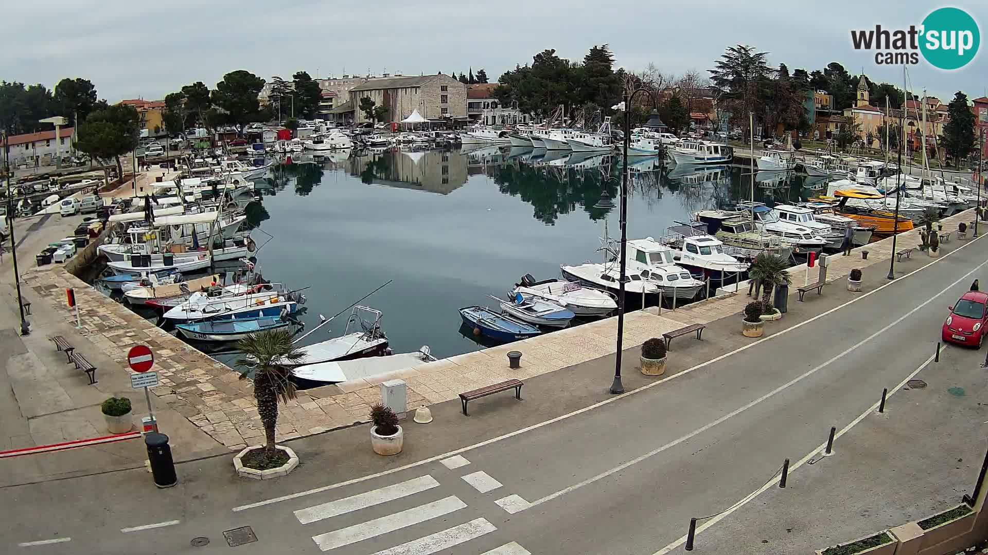 Novigrad webcam Mandrač | old marina – Istria