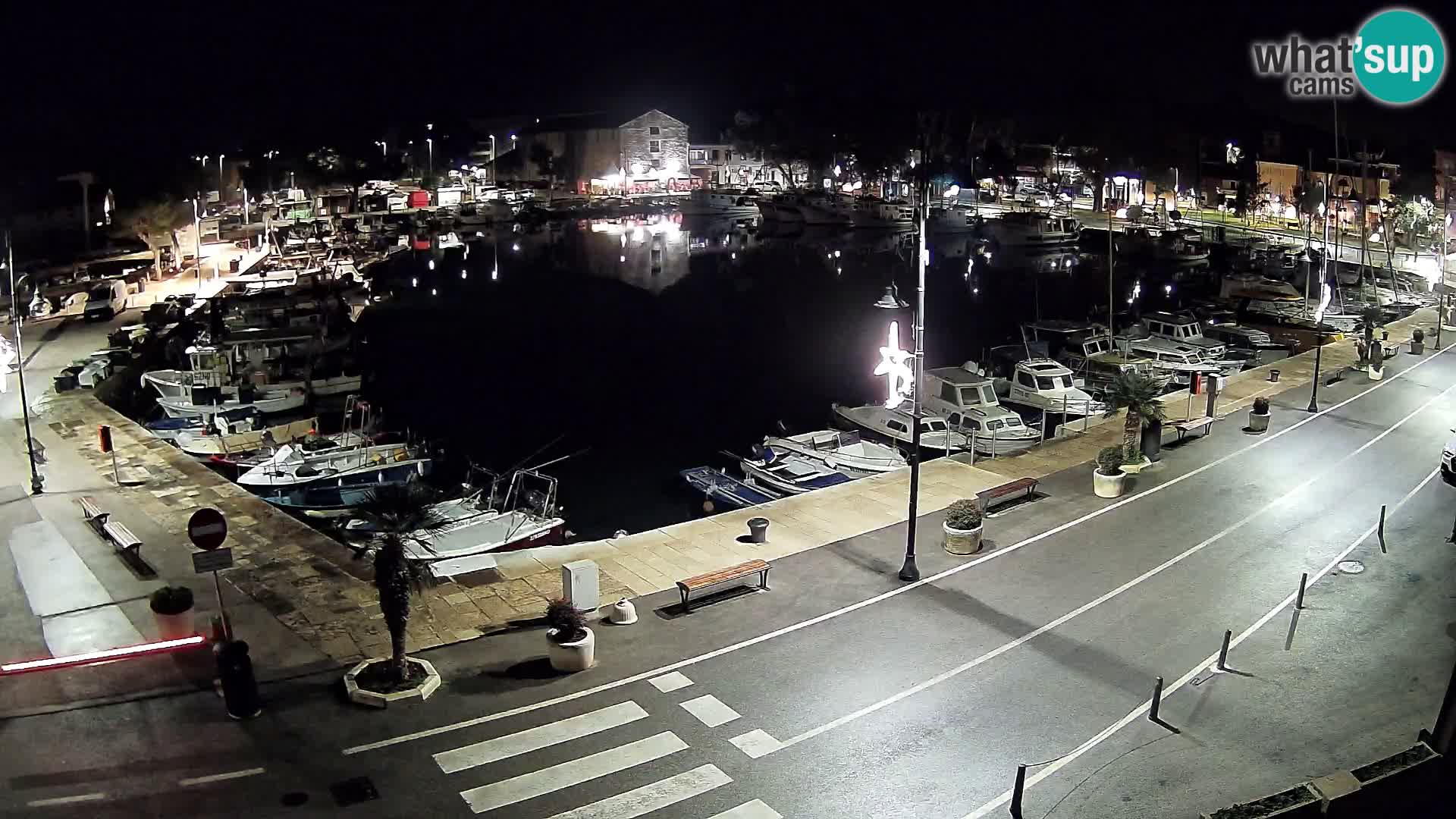 Novigrad webcam Mandrač | alten Hafen – Istrien