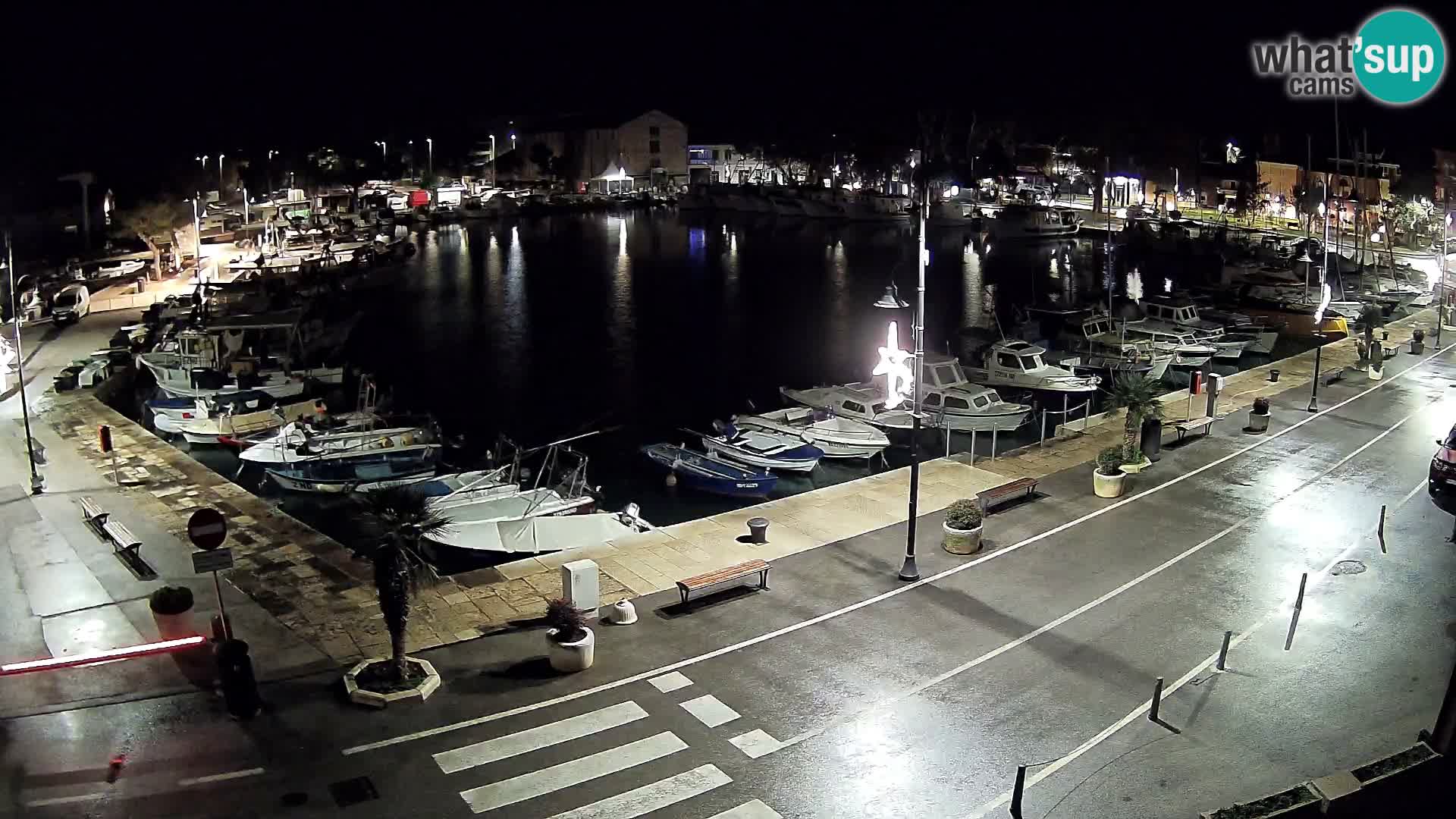 Novigrad webcam Mandrač | alten Hafen – Istrien