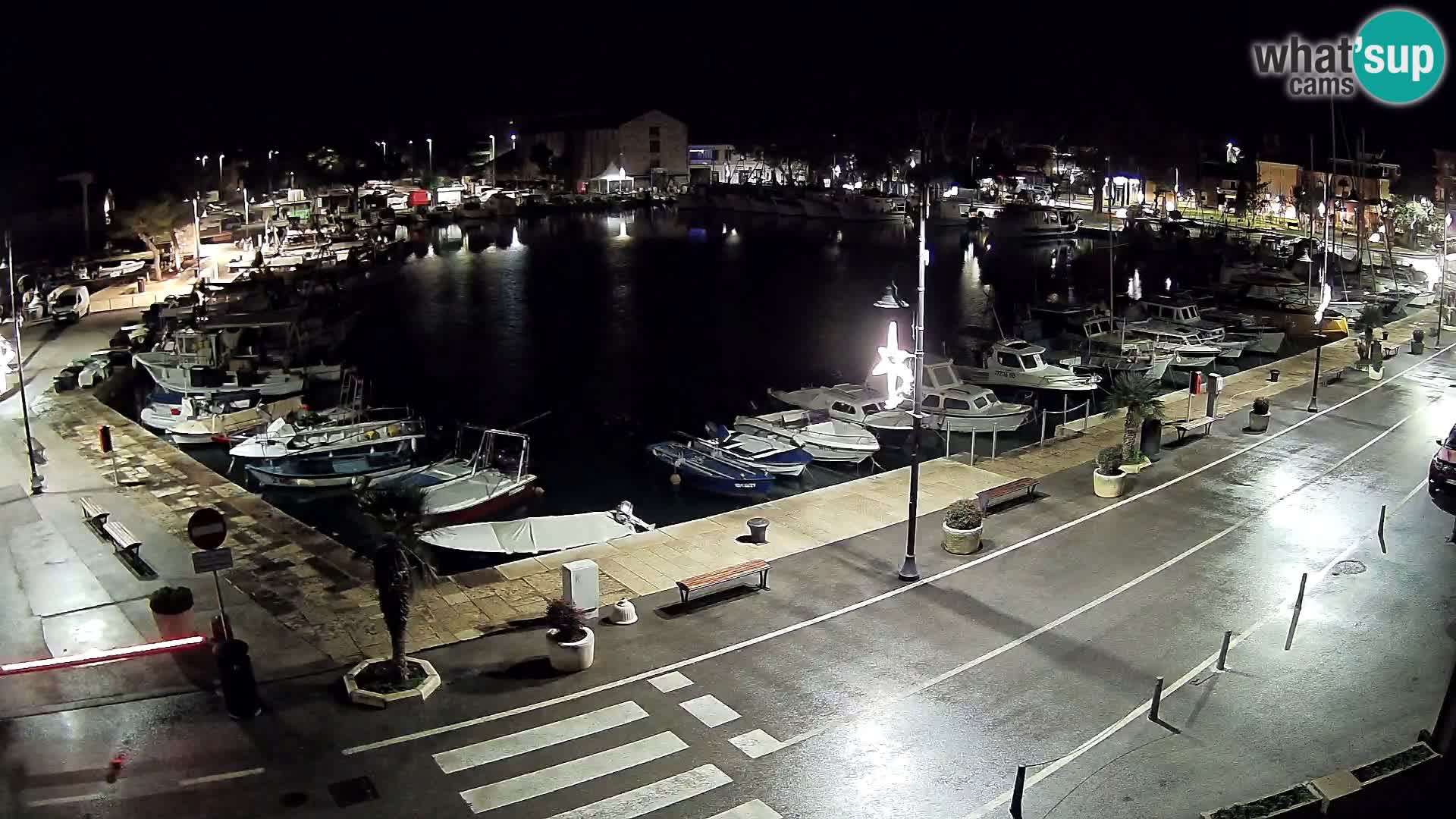 Novigrad webcam Mandrač | alten Hafen – Istrien