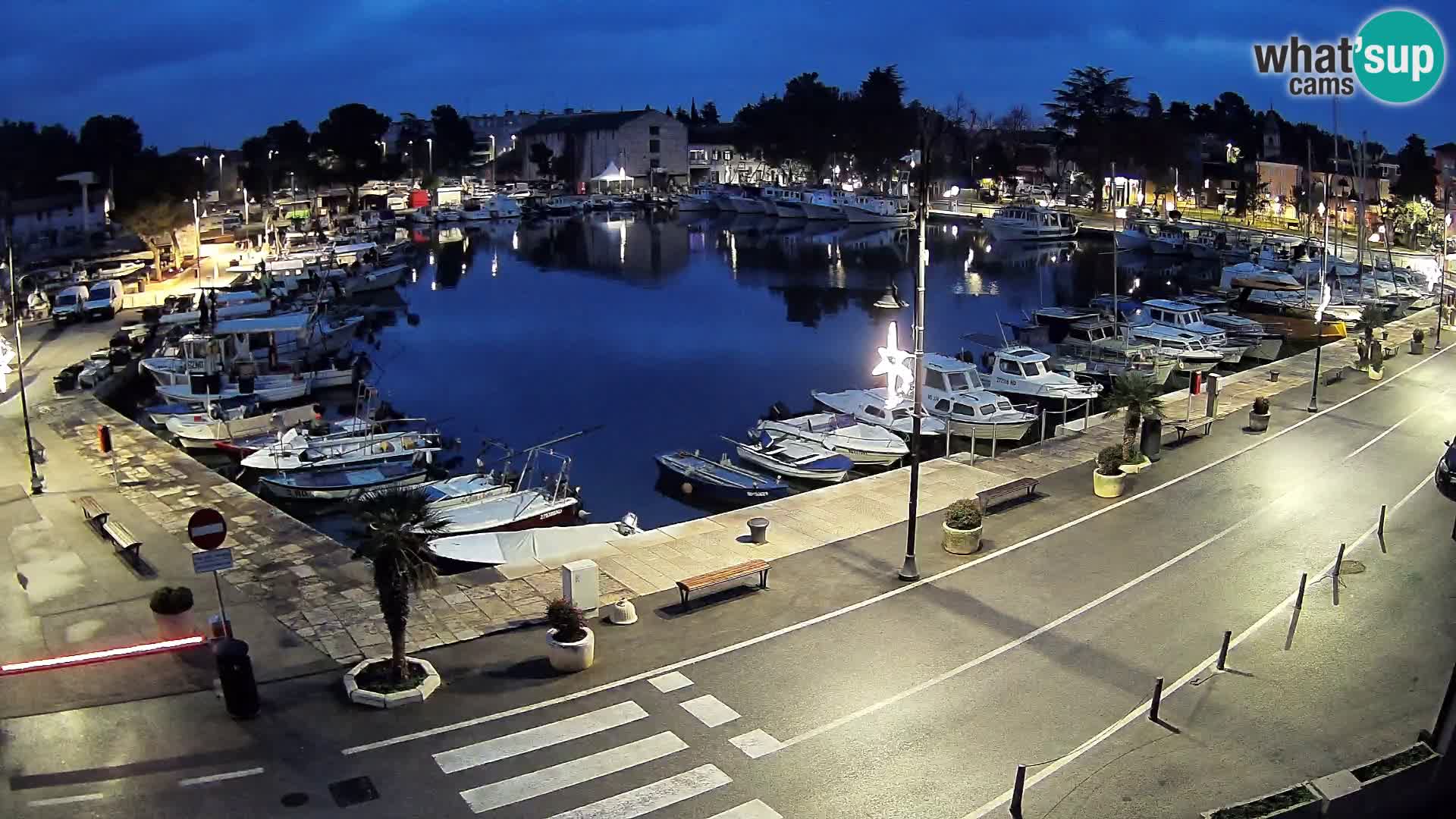 Novigrad webcam Mandrač | old marina – Istria