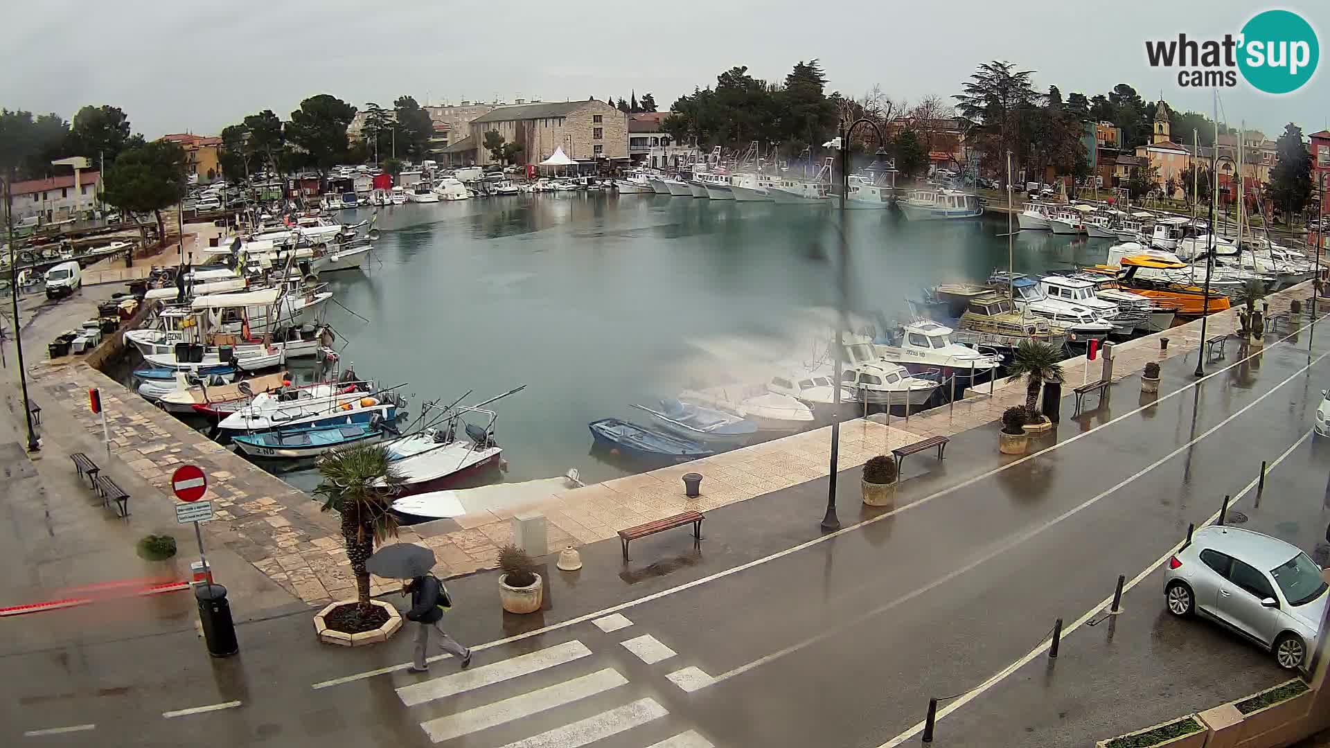 Novigrad webcam Mandrač | old marina – Istria