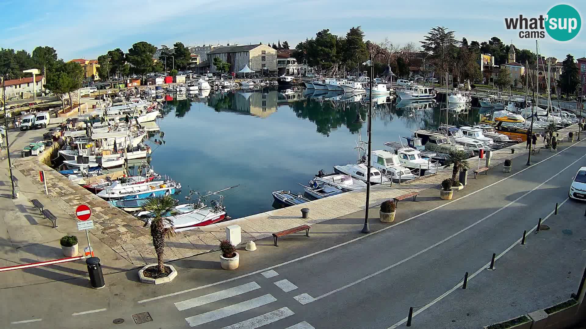 Novigrad webcam Mandrač | old marina – Istria