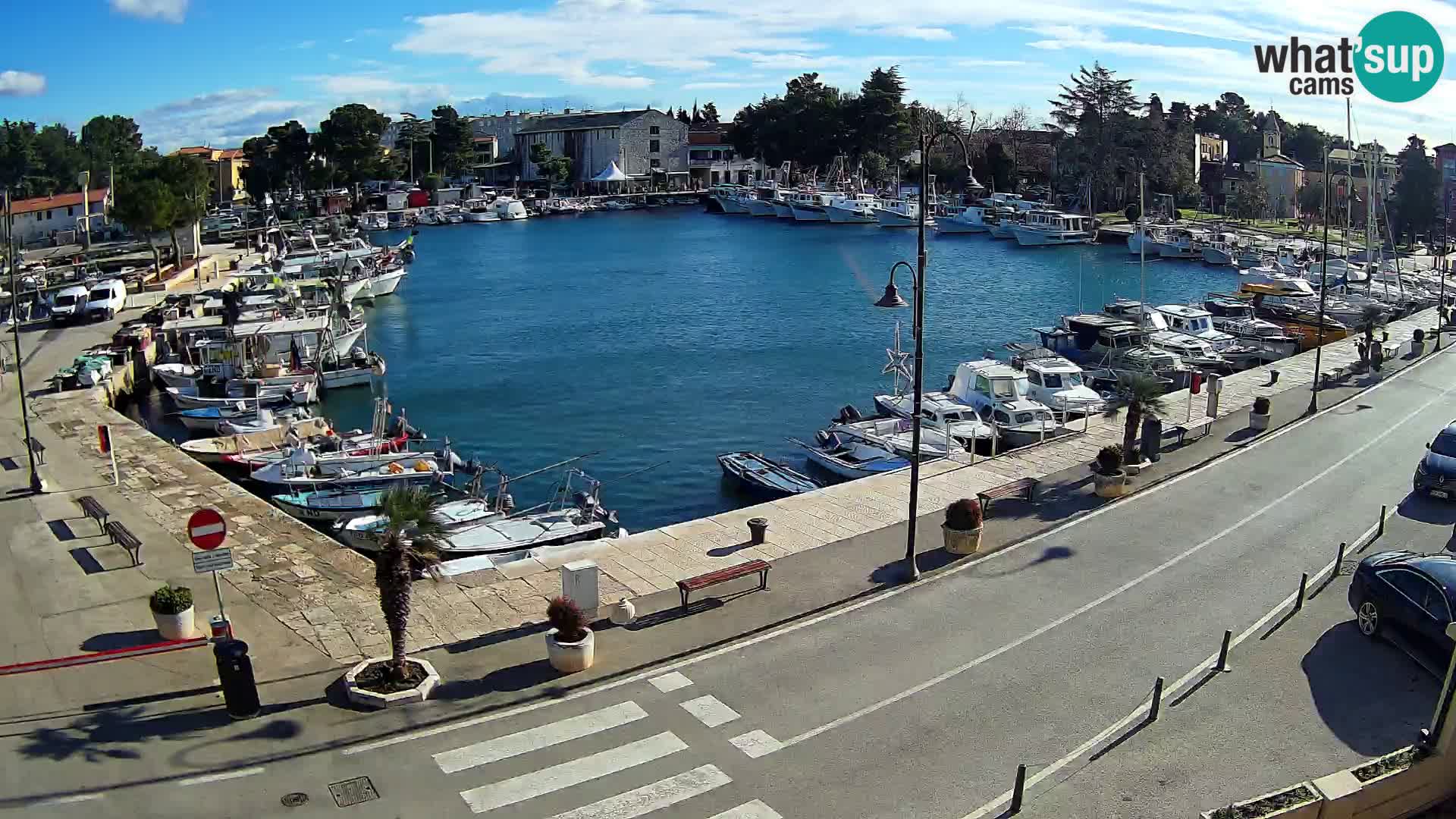 Novigrad webcam Mandrač | old marina – Istria