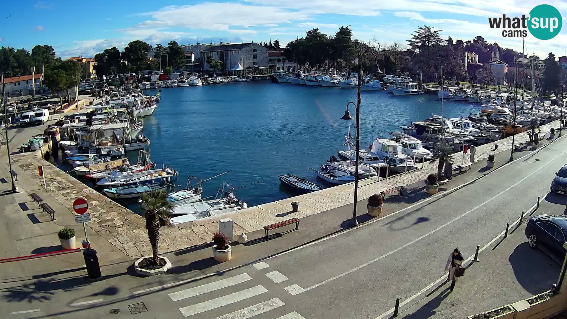 Novigrad webcam Mandrač | old marina – Istria