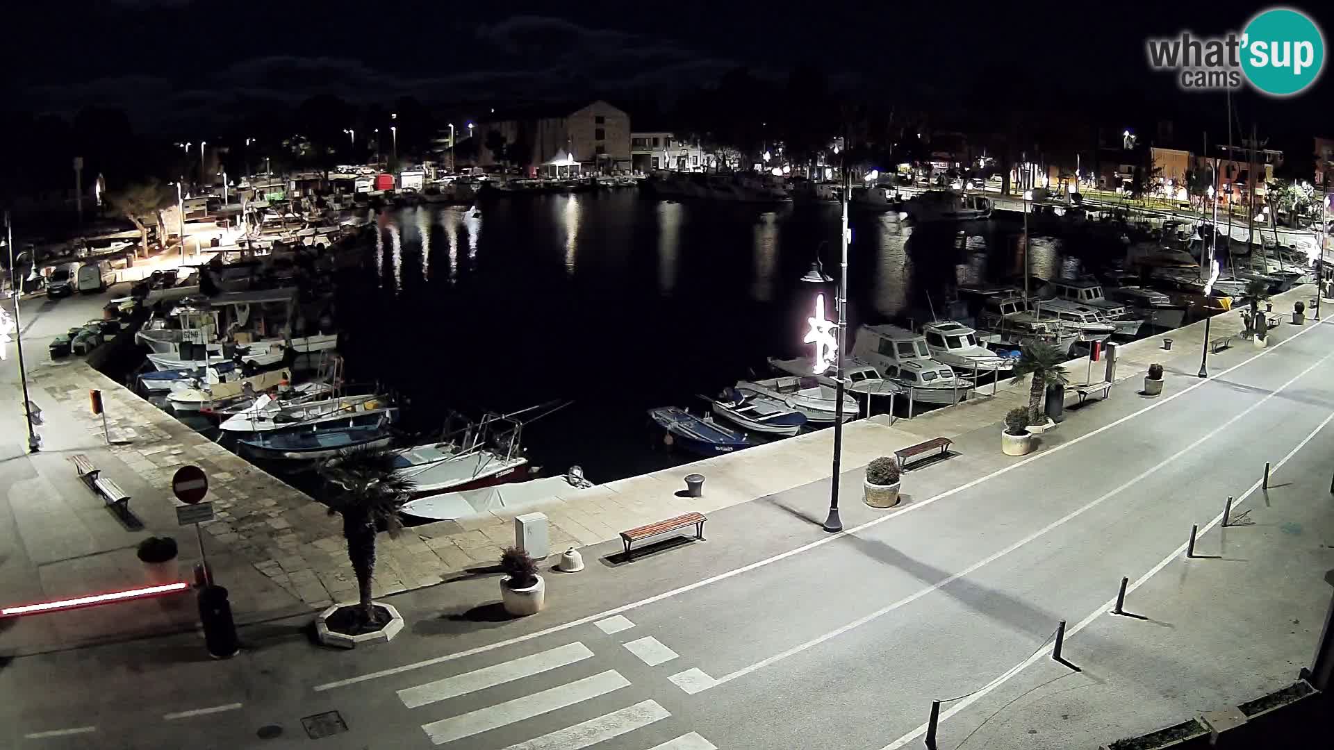 Novigrad webcam Mandrač | old marina – Istria