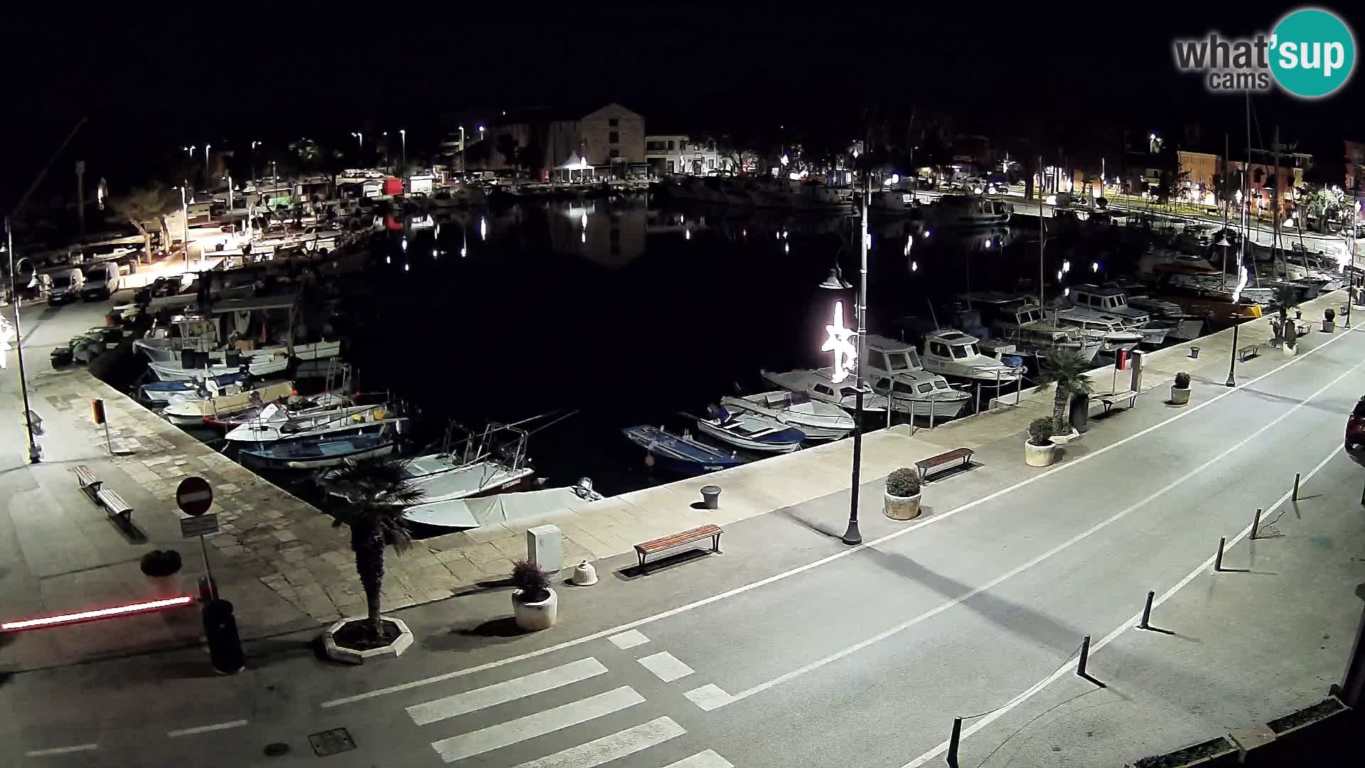 Novigrad webcam Mandrač | old marina – Istria