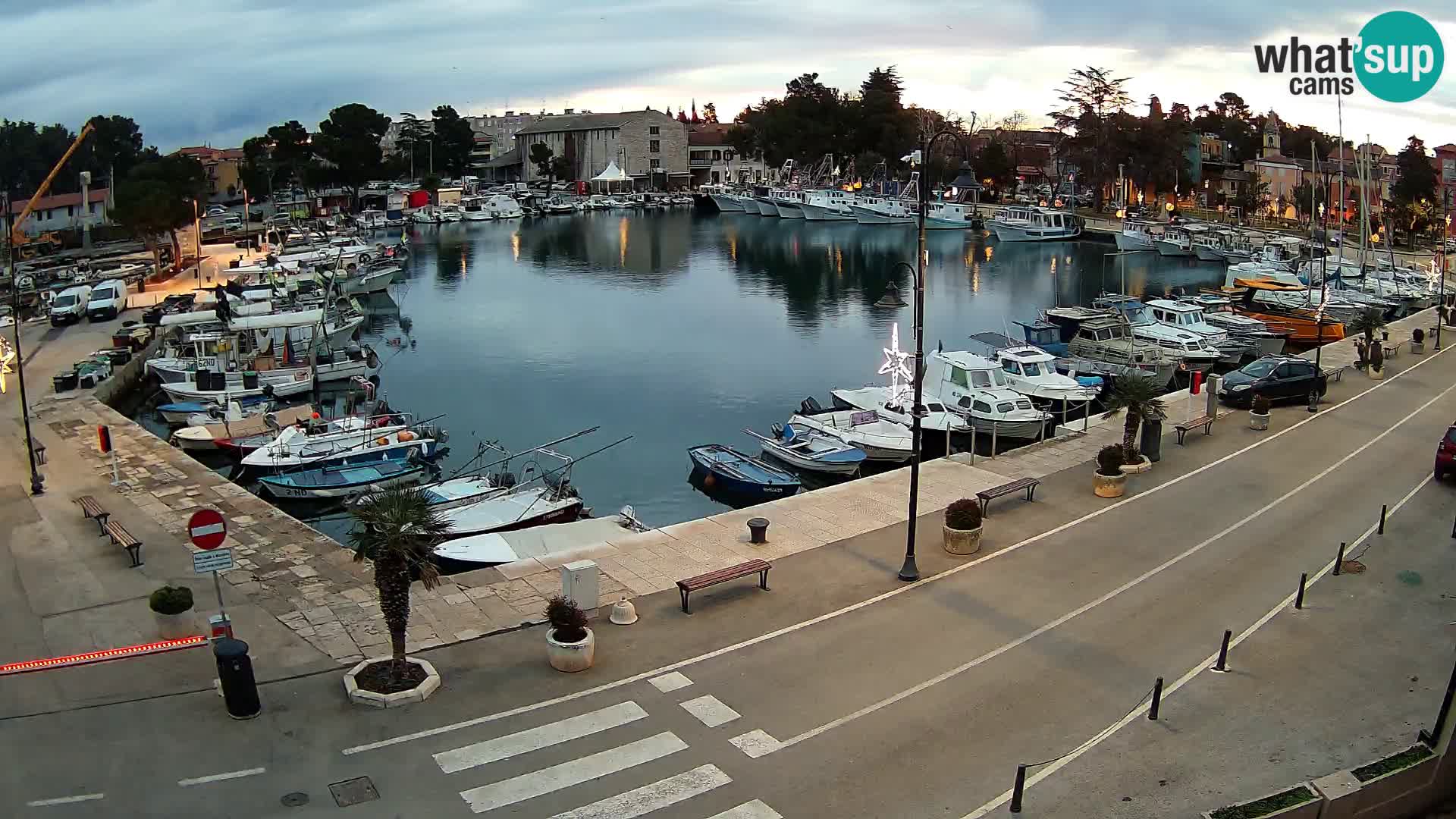 Novigrad webcam Mandrač | Cittanova in Istria – Porto vecchio