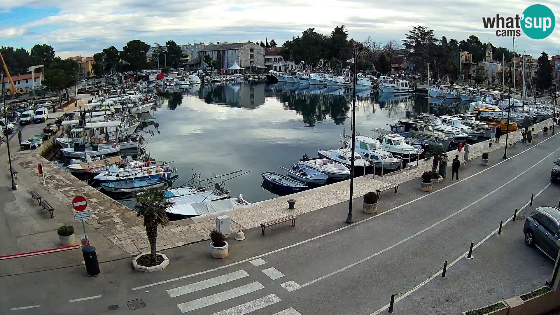 Novigrad webcam Mandrač | old marina – Istria