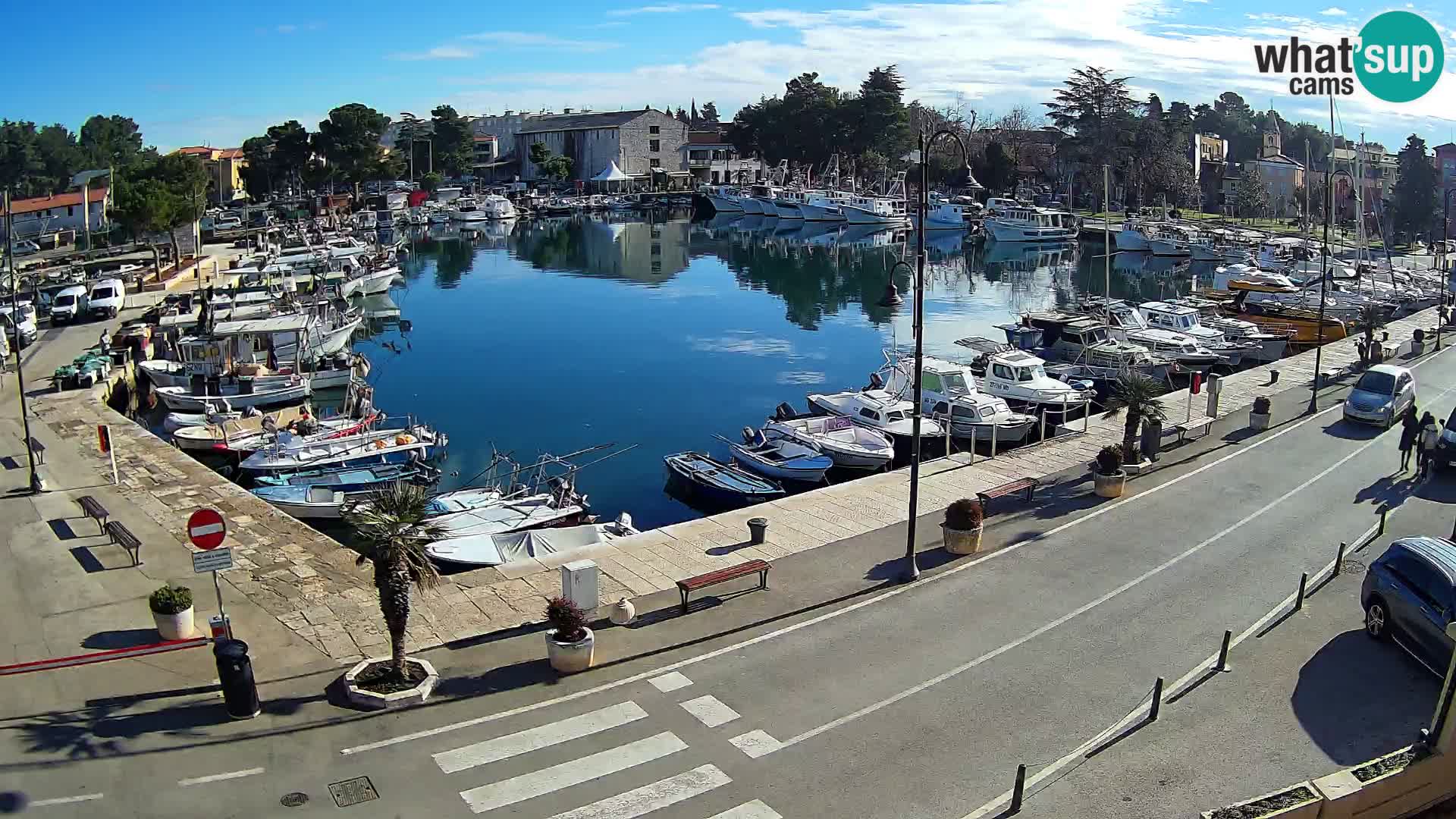 Novigrad webcam Mandrač | old marina – Istria