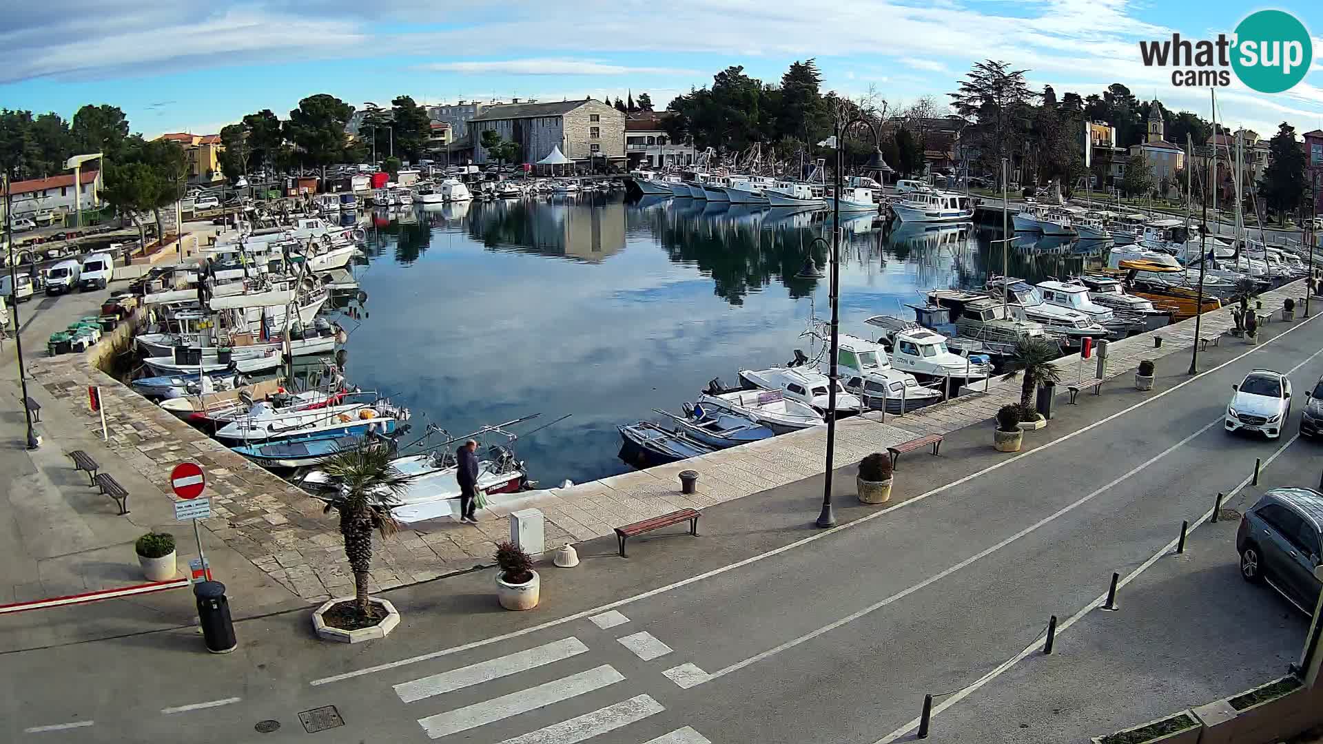 Novigrad webcam Mandrač | old marina – Istria