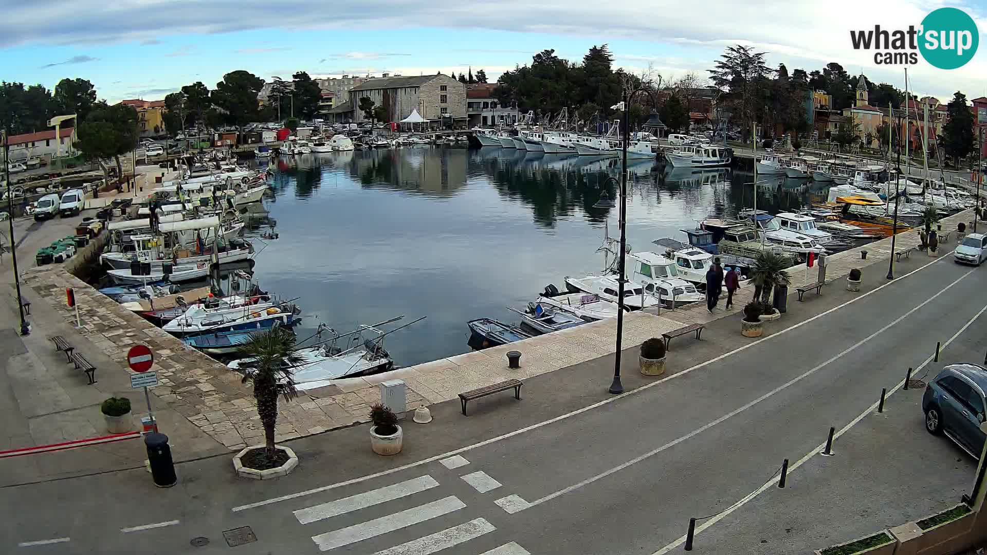 Novigrad webcam Mandrač | old marina – Istria