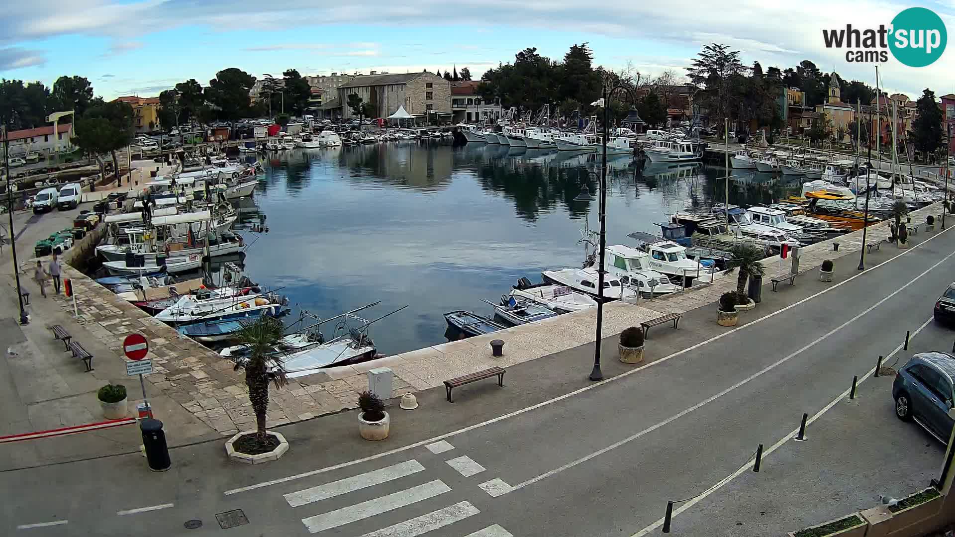 Novigrad webcam Mandrač | old marina – Istria