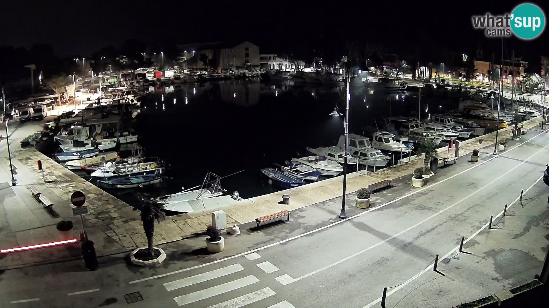 Novigrad webcam Mandrač | old marina – Istria