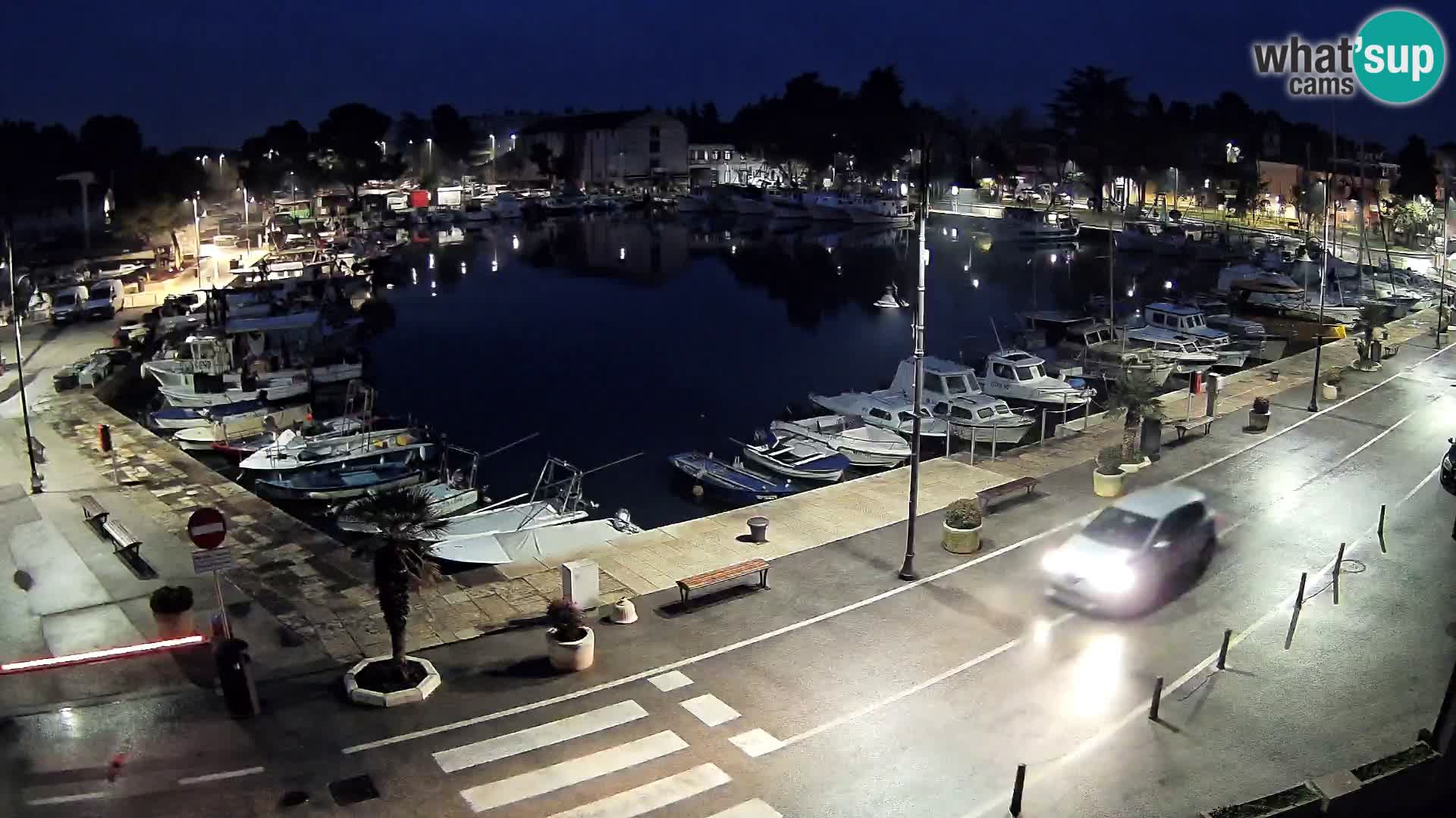 Novigrad webcam Mandrač | old marina – Istria