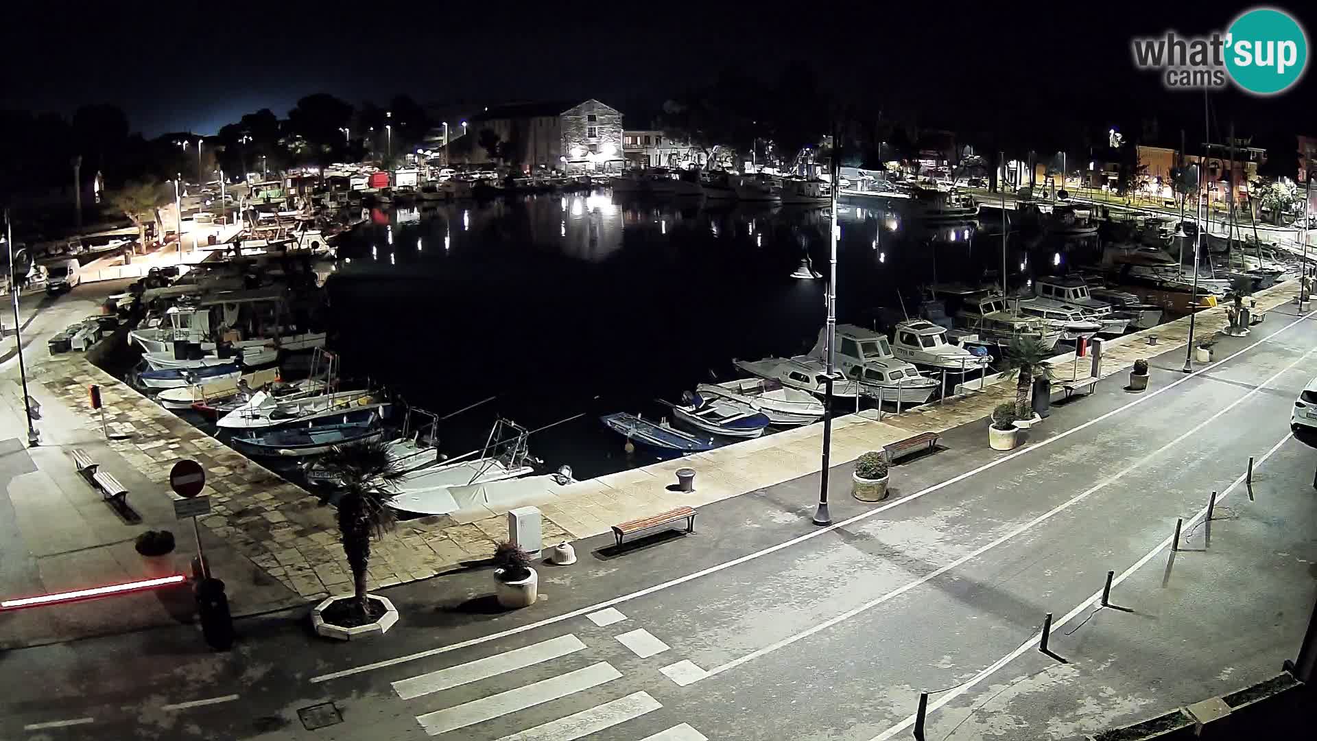 Novigrad webcam Mandrač | alten Hafen – Istrien