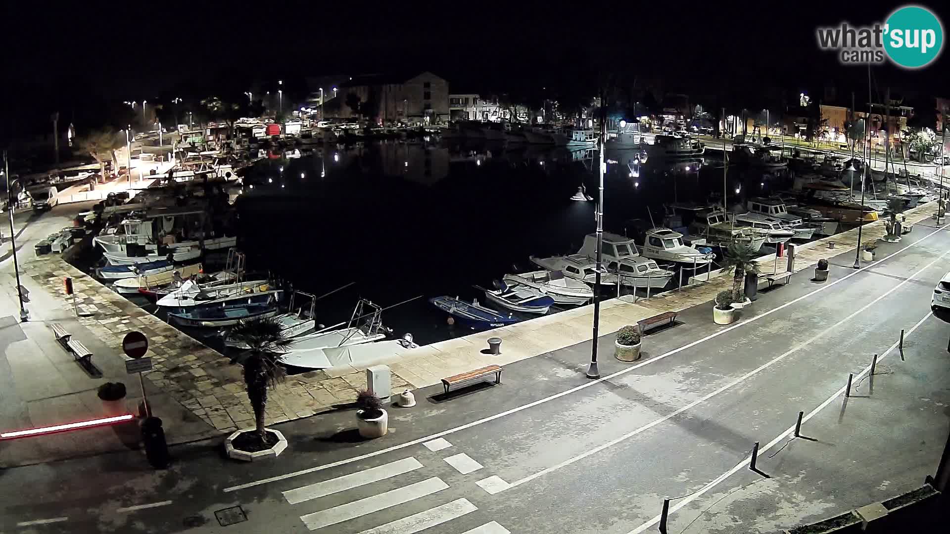 Novigrad webcam Mandrač | alten Hafen – Istrien