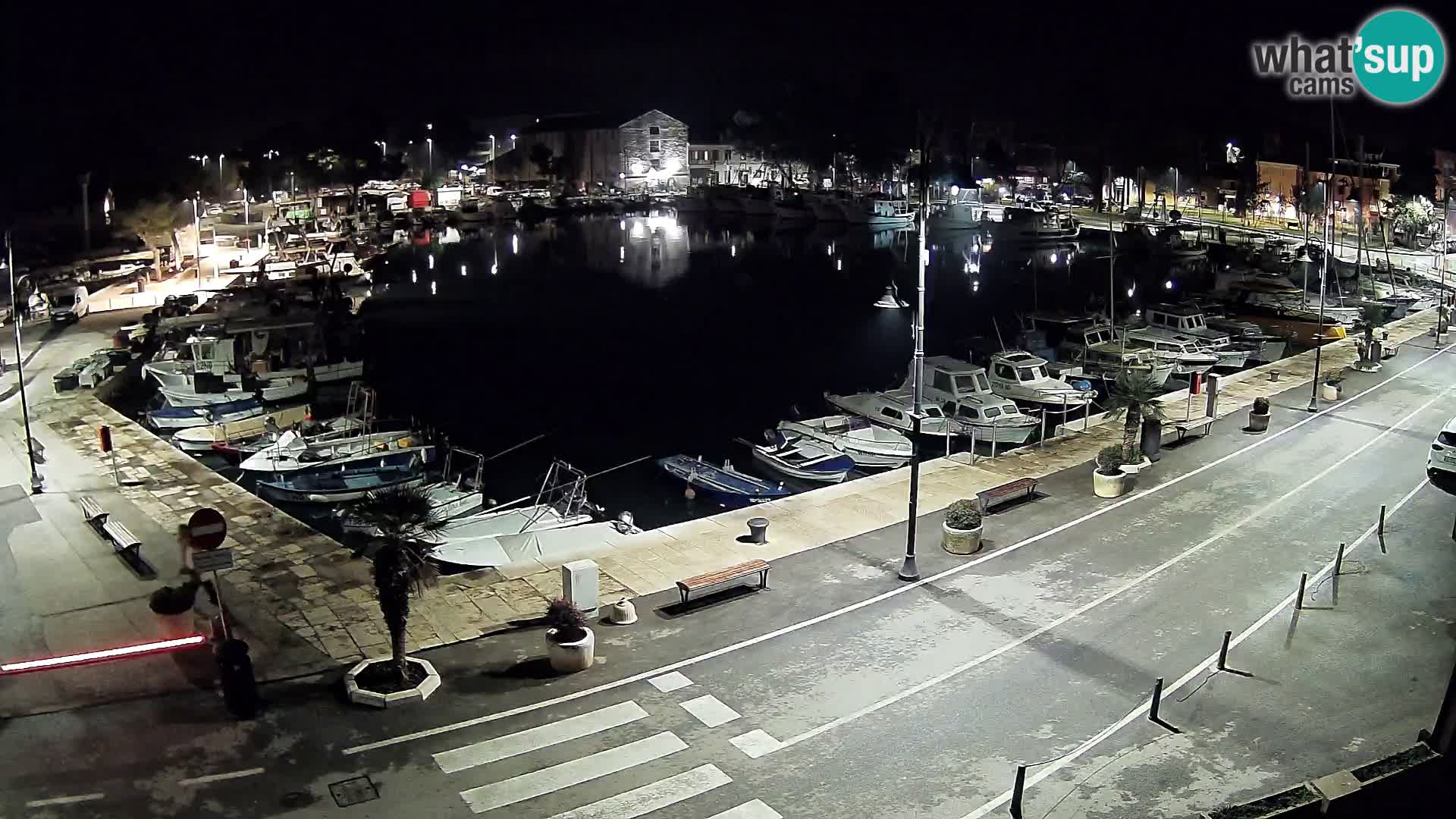 Novigrad webcam Mandrač | alten Hafen – Istrien