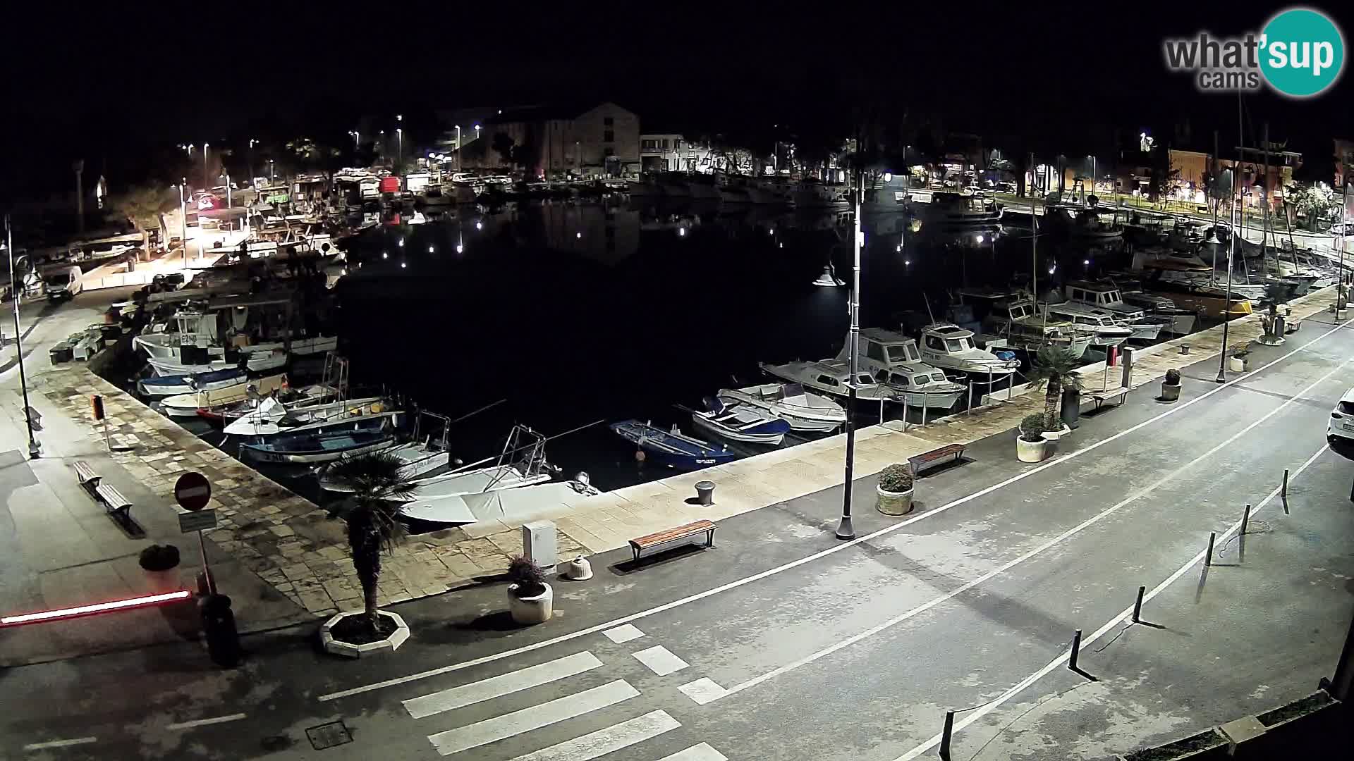 Novigrad webcam Mandrač | alten Hafen – Istrien