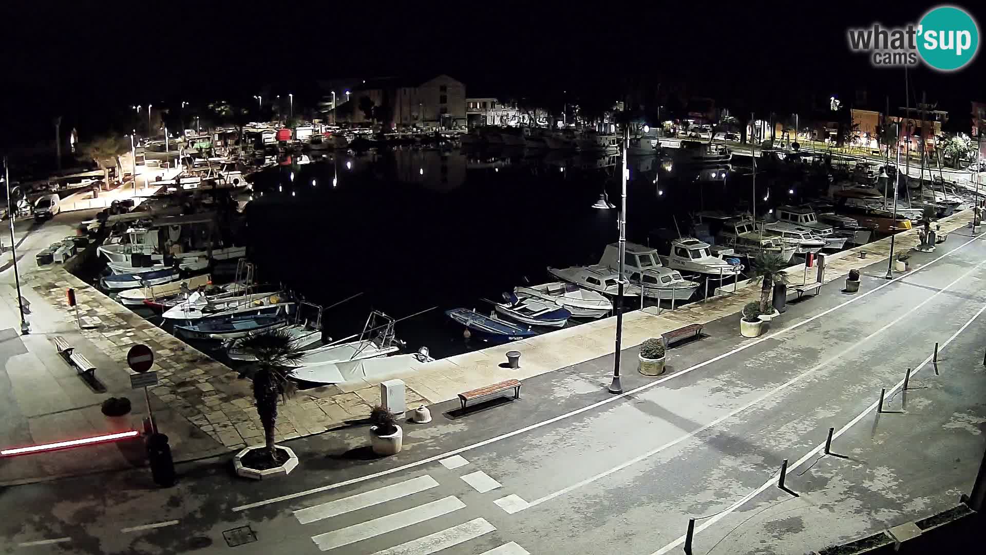 Novigrad webcam Mandrač | alten Hafen – Istrien