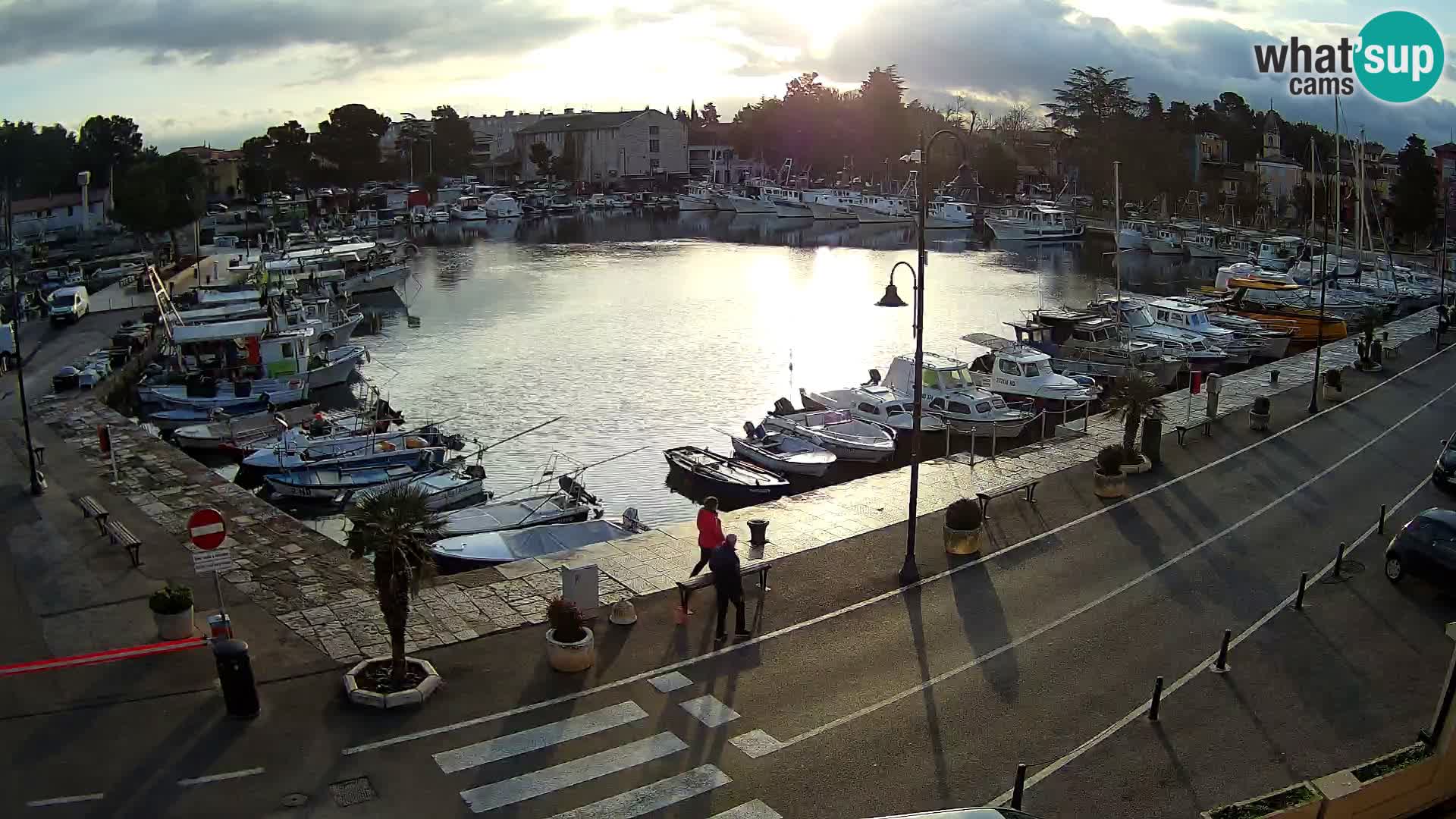 Novigrad webcam Mandrač | Cittanova in Istria – Porto vecchio