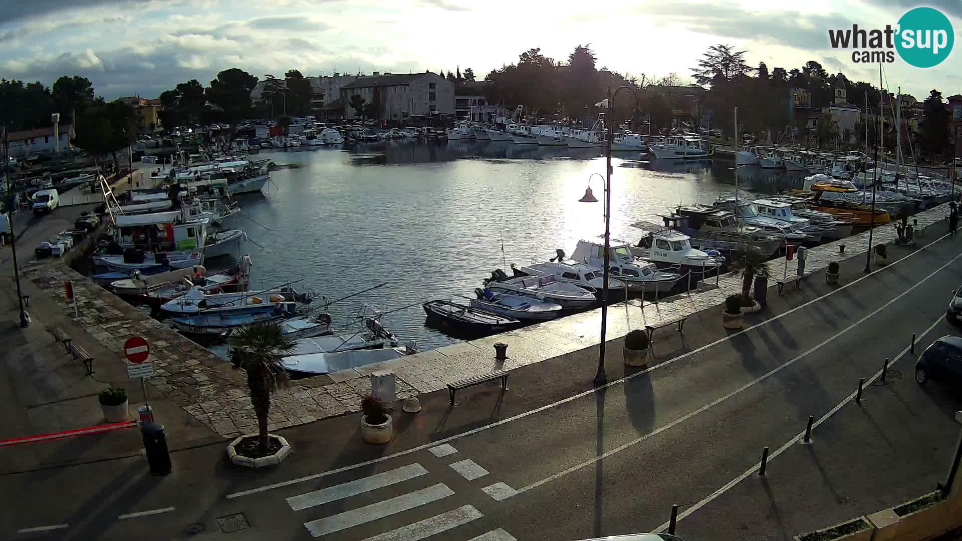 Novigrad webcam Mandrač | Cittanova in Istria – Porto vecchio