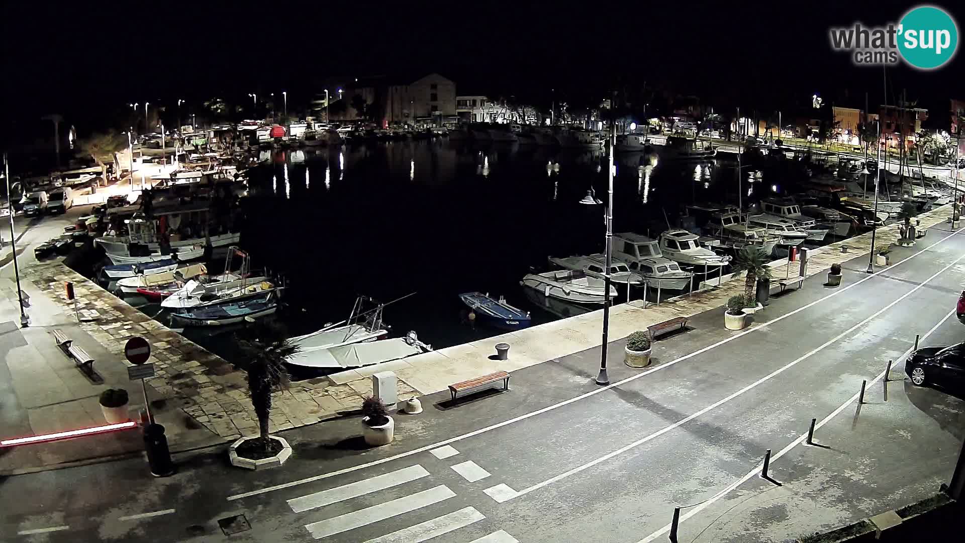 Novigrad webcam Mandrač | alten Hafen – Istrien