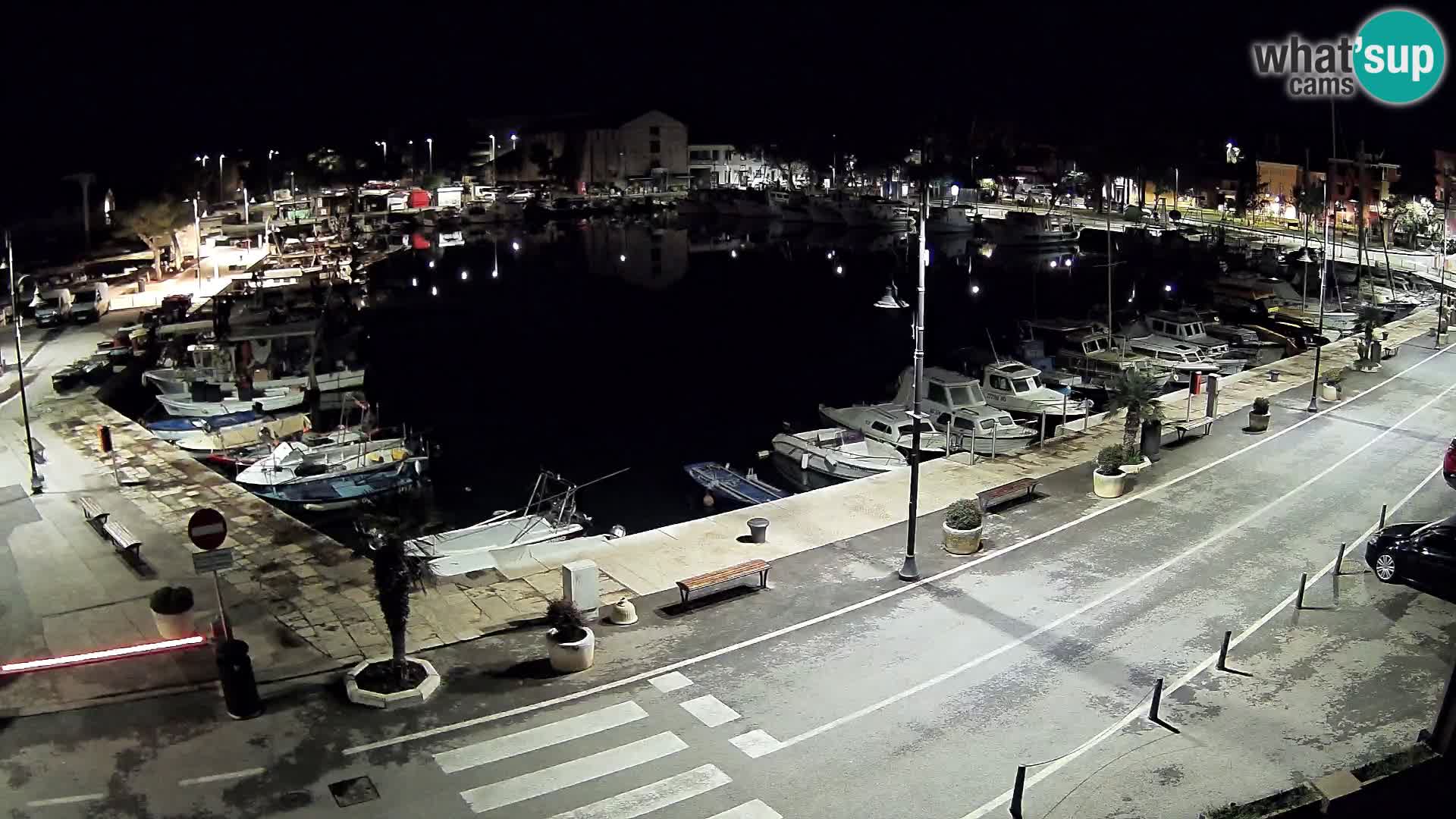 Novigrad webcam Mandrač | alten Hafen – Istrien