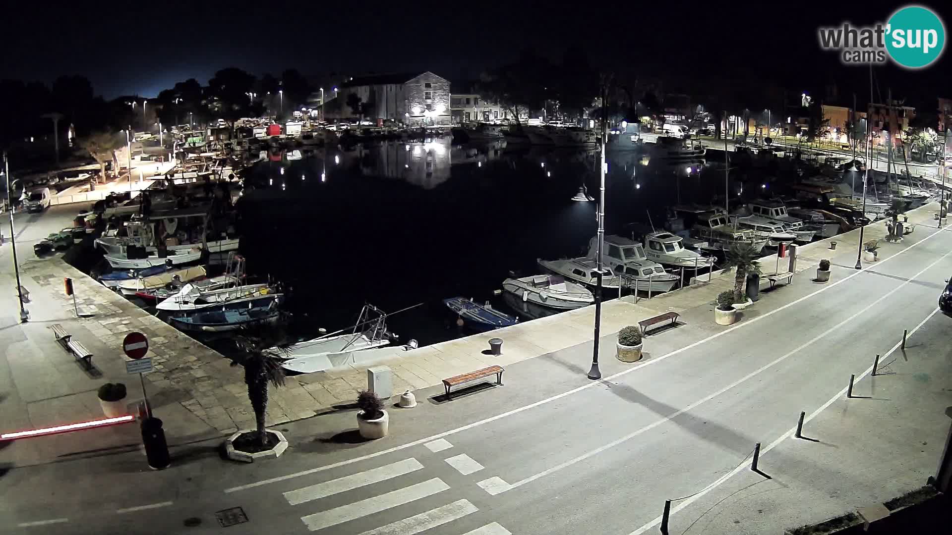 Novigrad webcam Mandrač | old marina – Istria