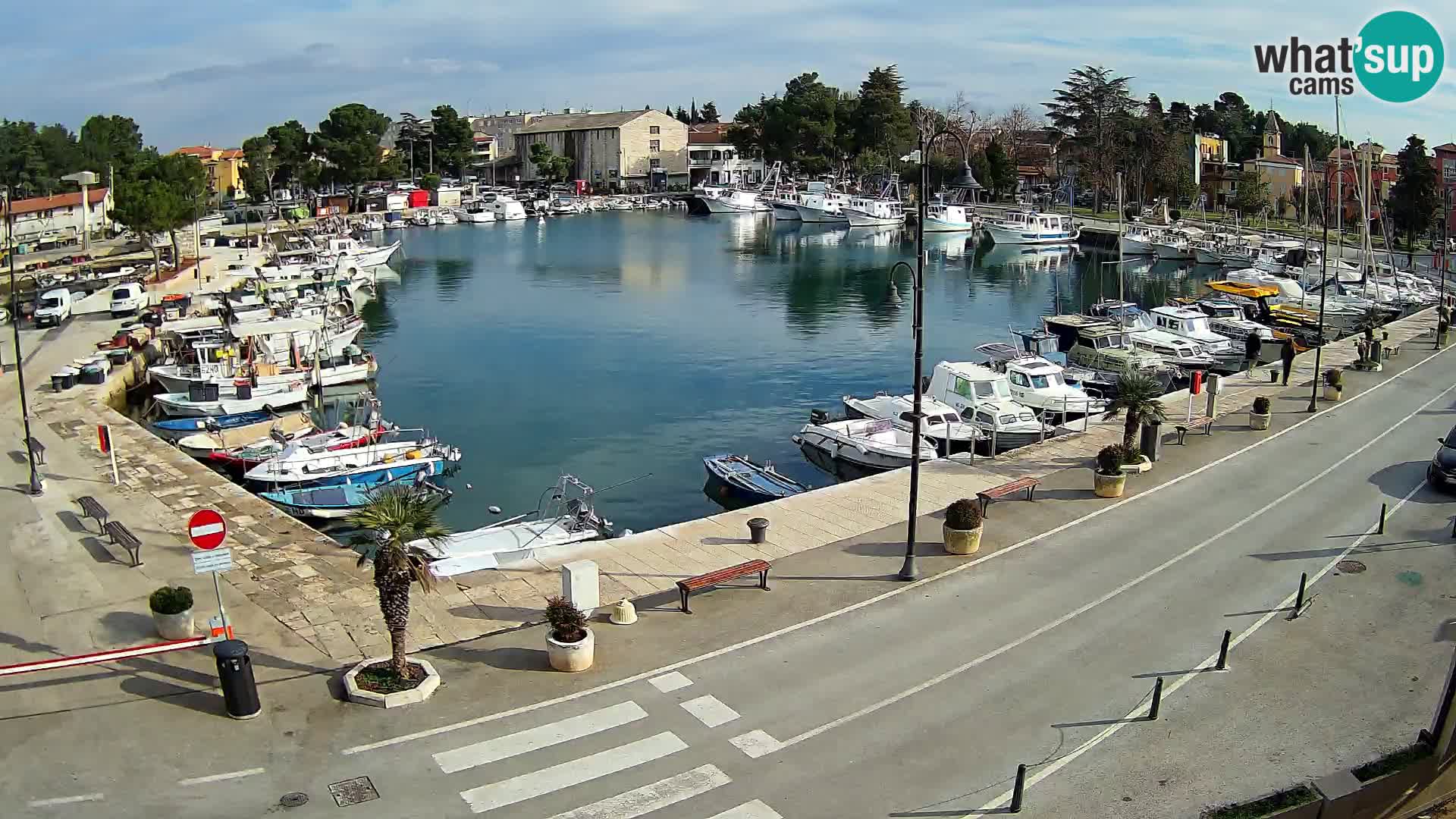 Novigrad webcam Mandrač | old marina – Istria