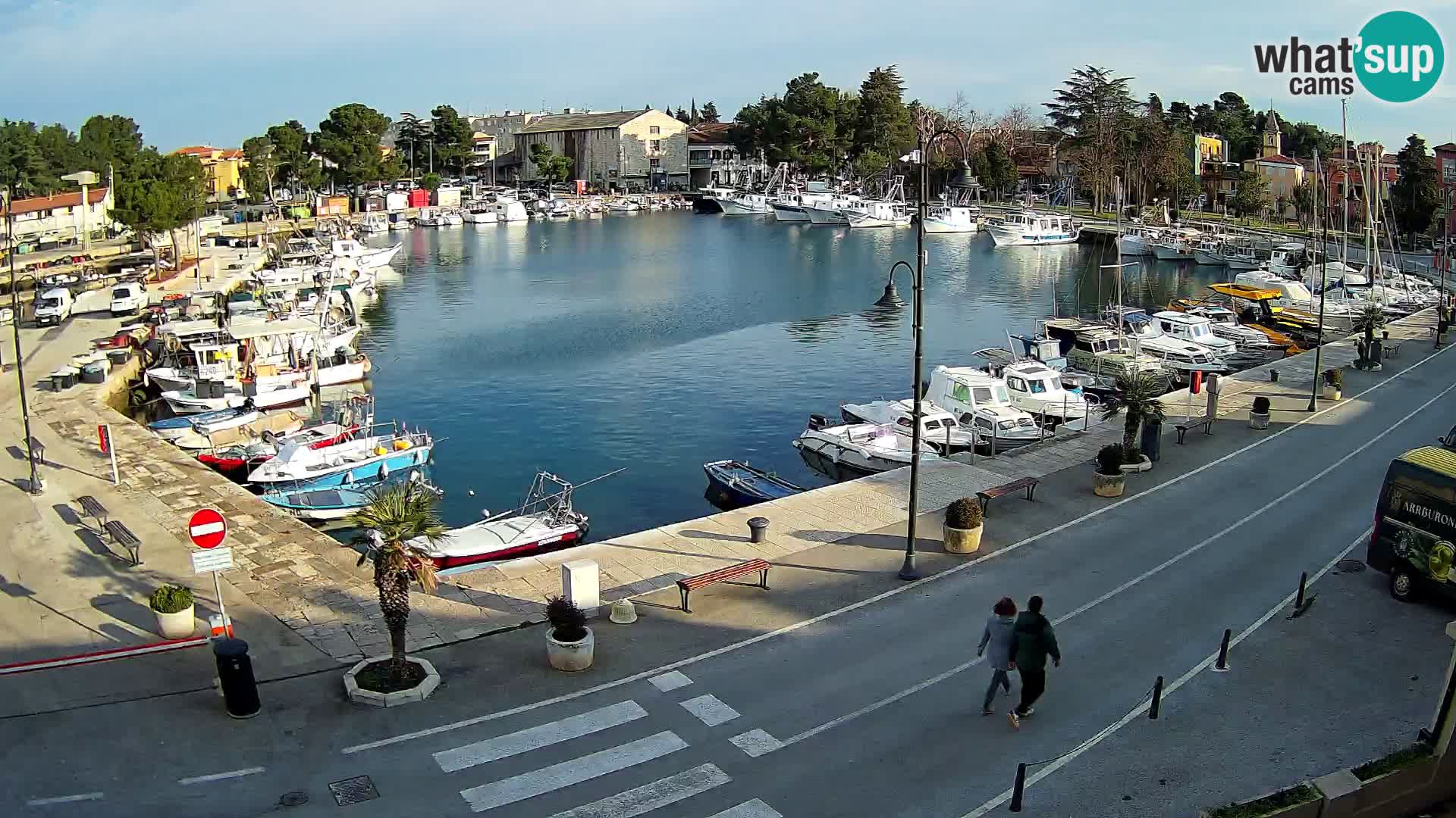 Novigrad webcam Mandrač | old marina – Istria