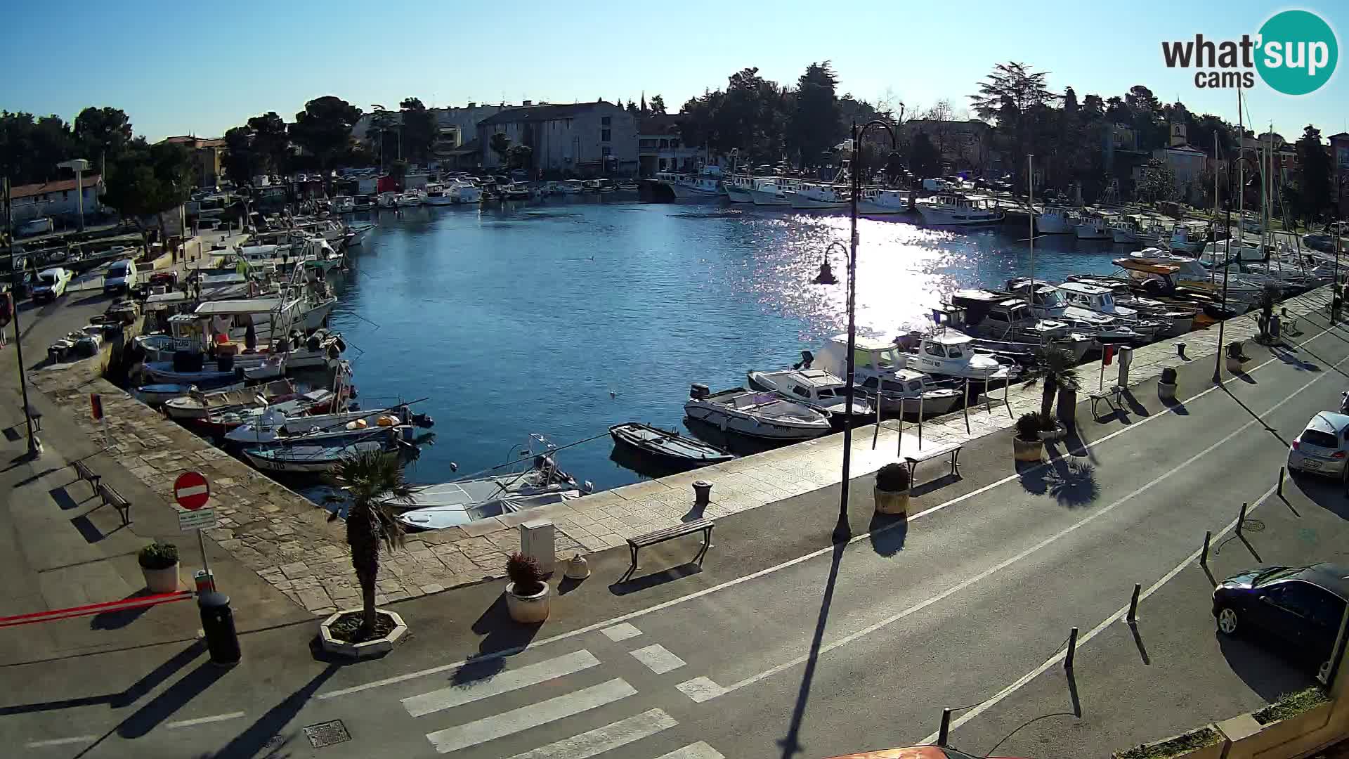 Novigrad webcam Mandrač | old marina – Istria