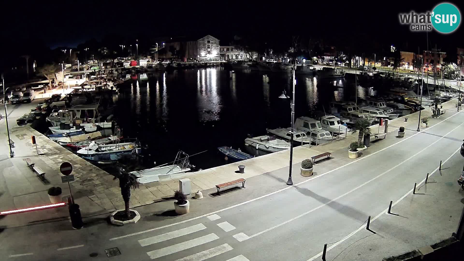 Novigrad webcam Mandrač | old marina – Istria