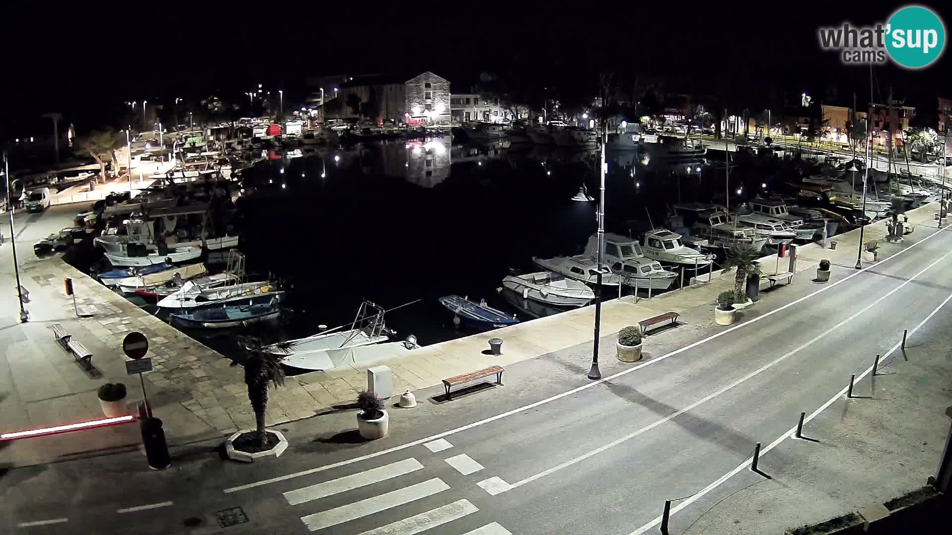 Novigrad webcam Mandrač | old marina – Istria