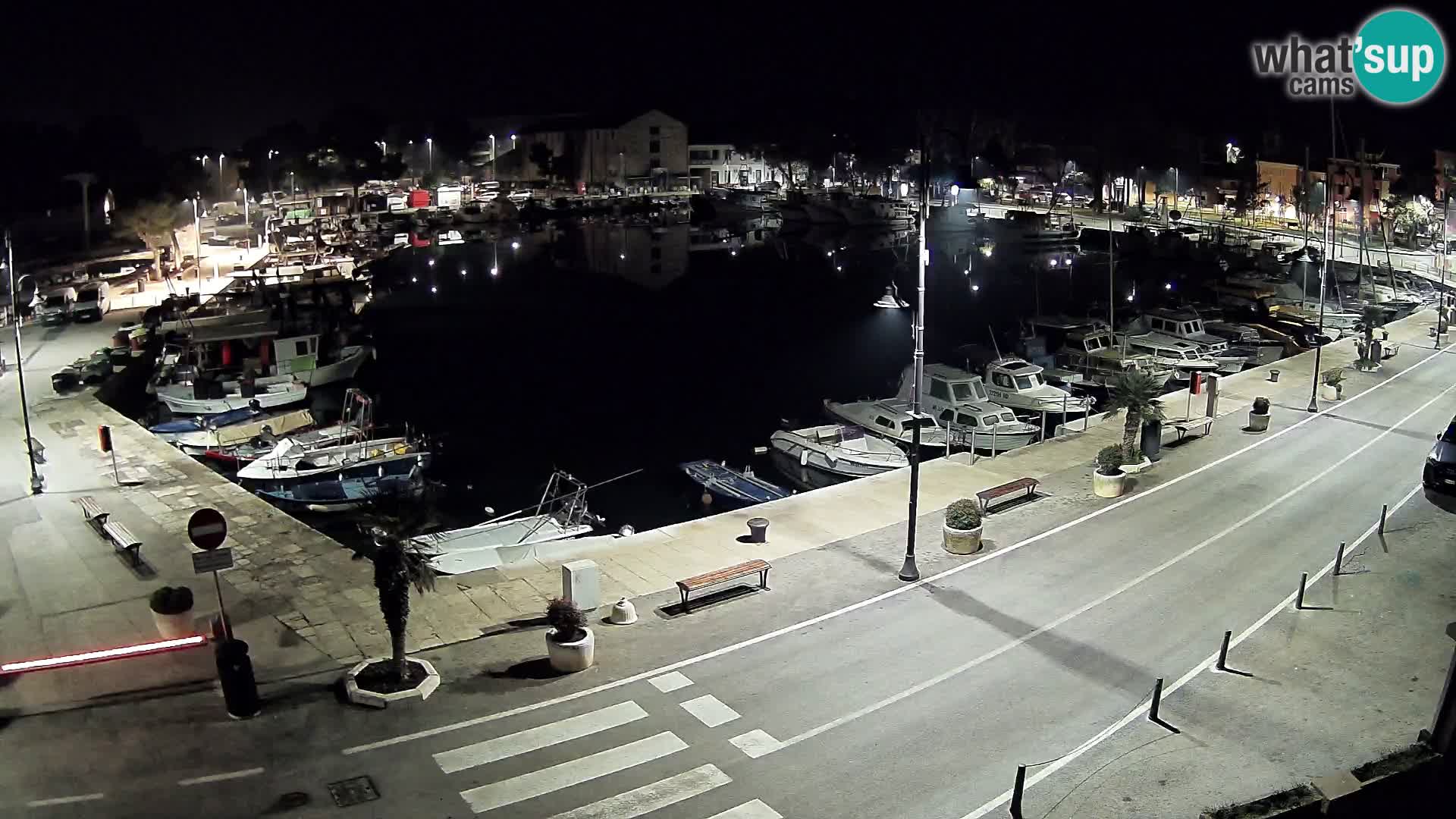 Novigrad webcam Mandrač | old marina – Istria