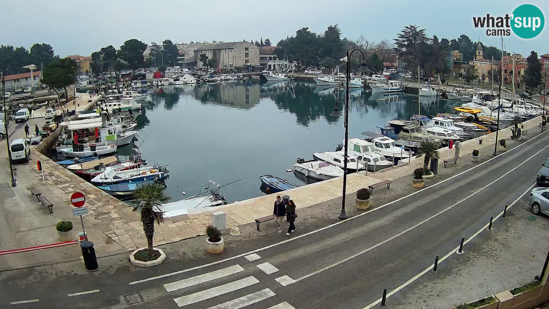 Novigrad webcam Mandrač | old marina – Istria