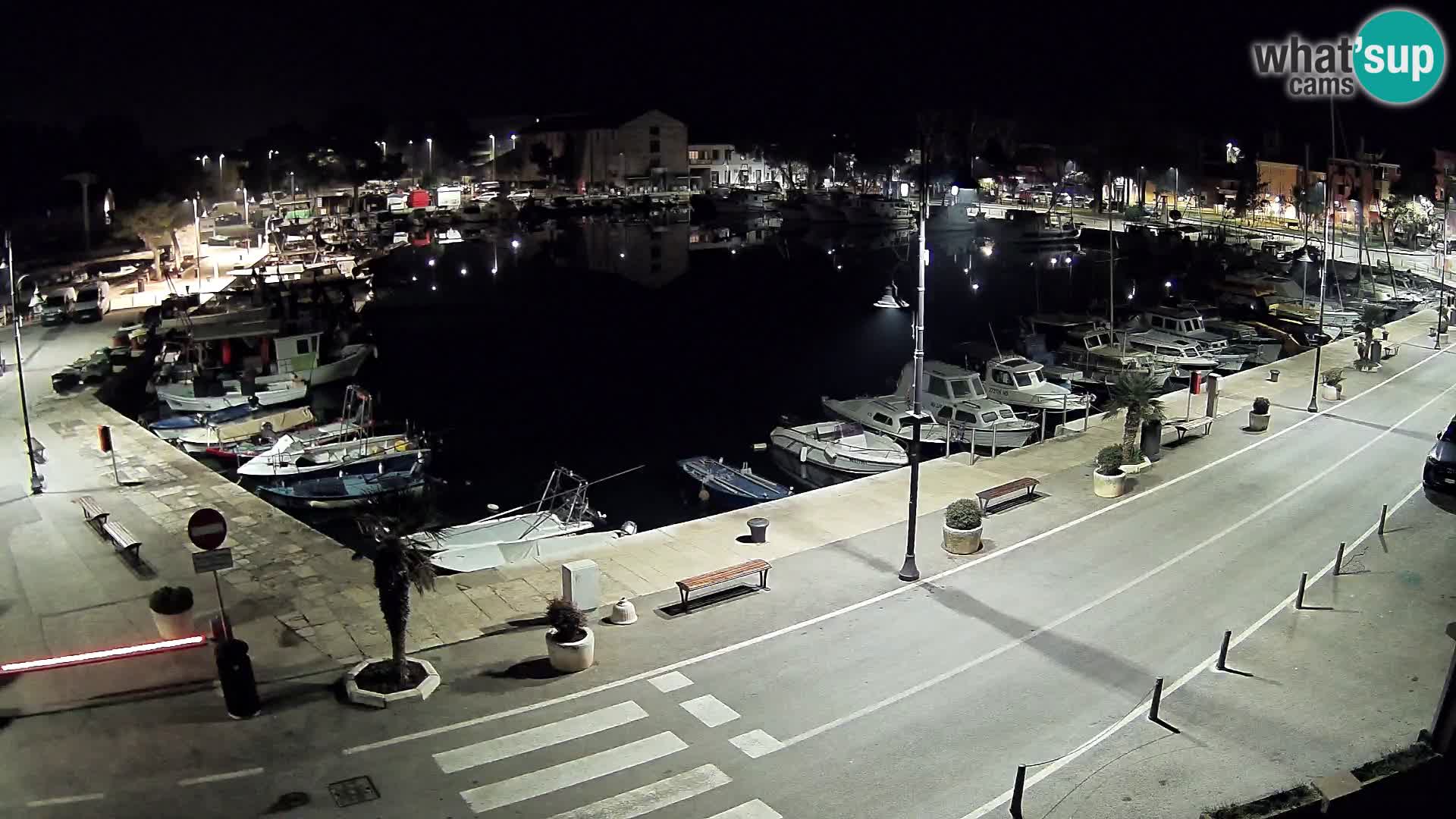 Novigrad webcam Mandrač | old marina – Istria