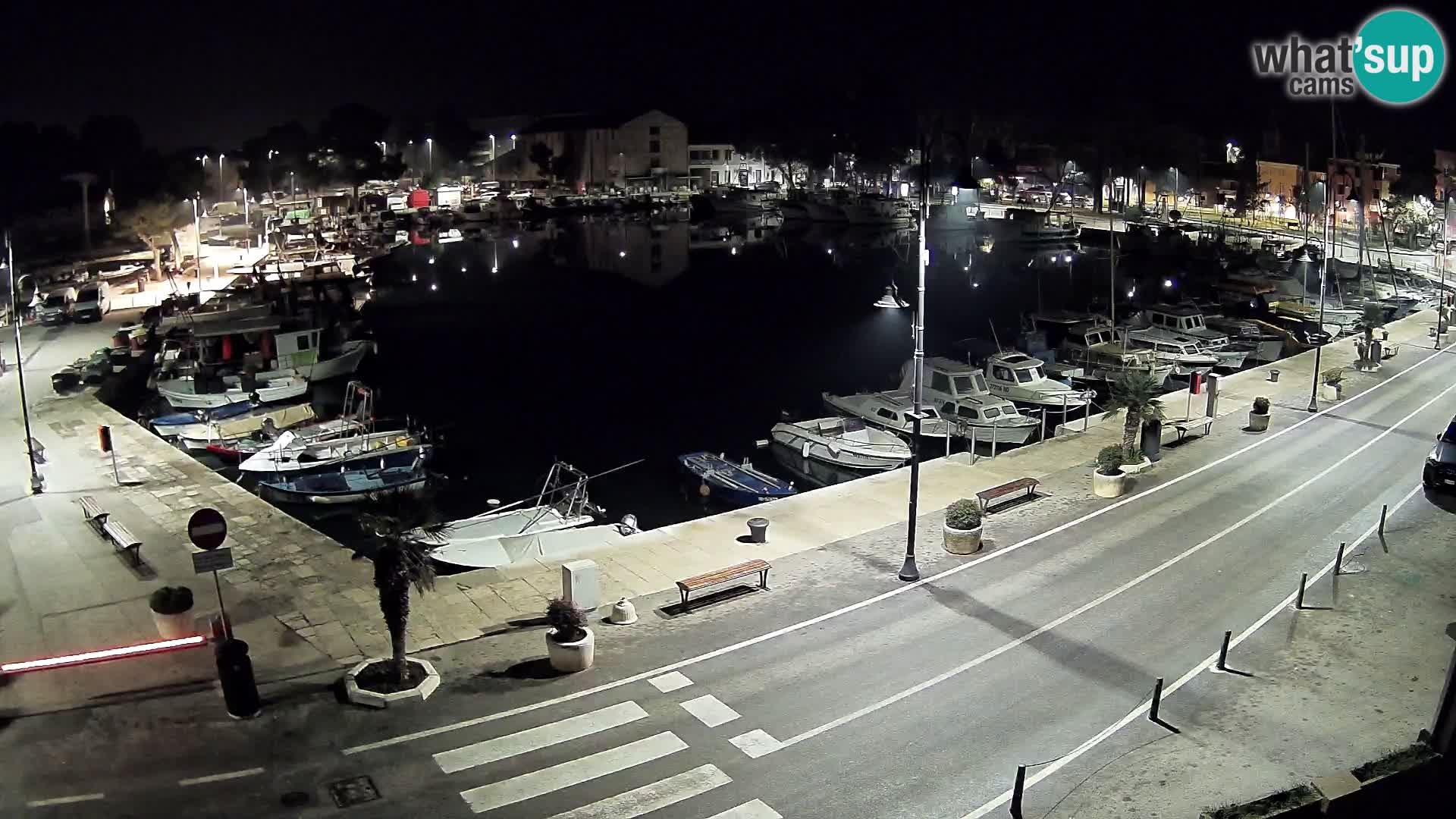 Novigrad webcam Mandrač | old marina – Istria