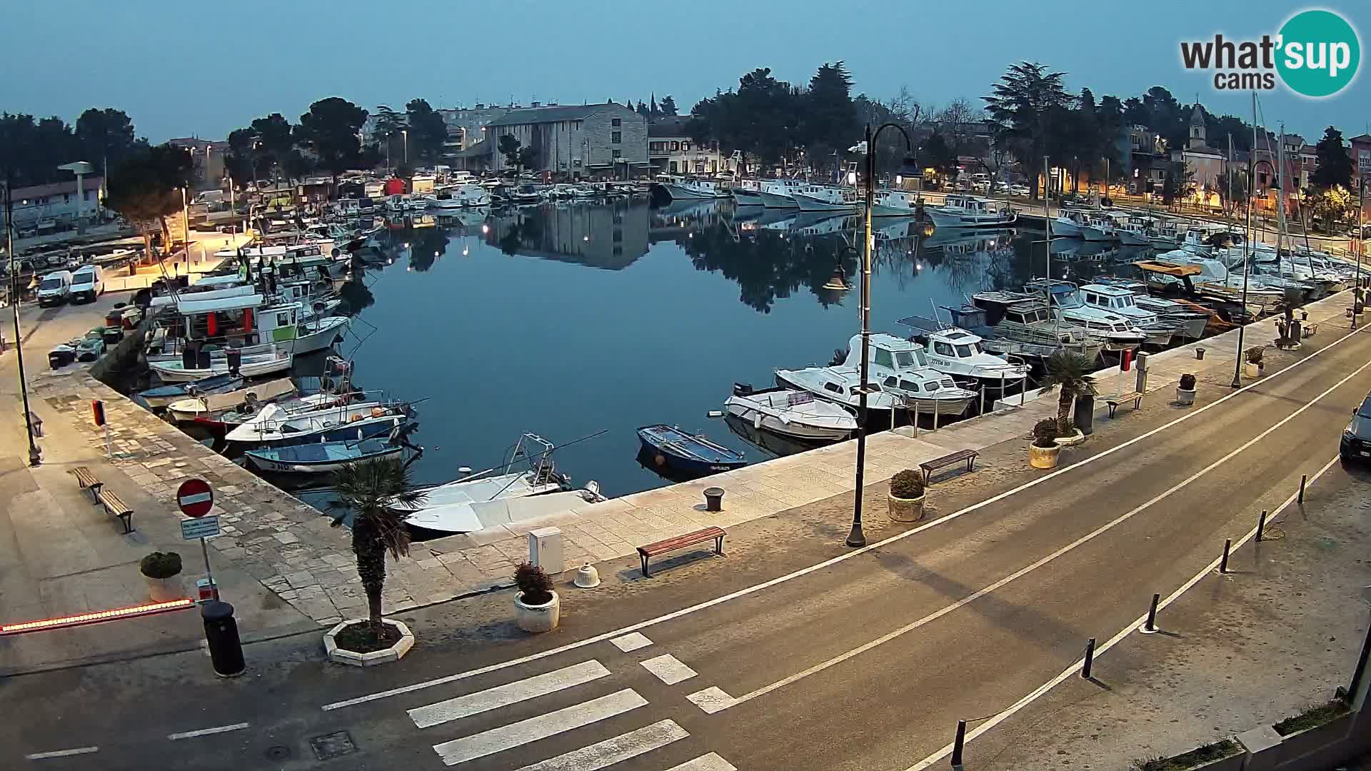 Novigrad webcam Mandrač | old marina – Istria