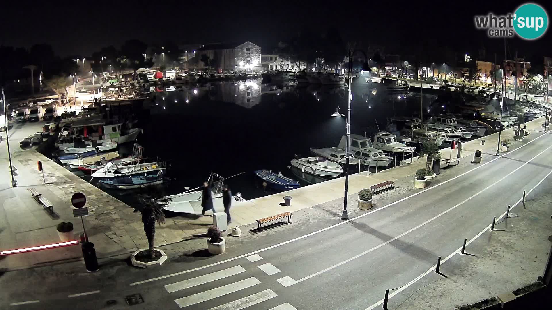 Novigrad webcam Mandrač | alten Hafen – Istrien