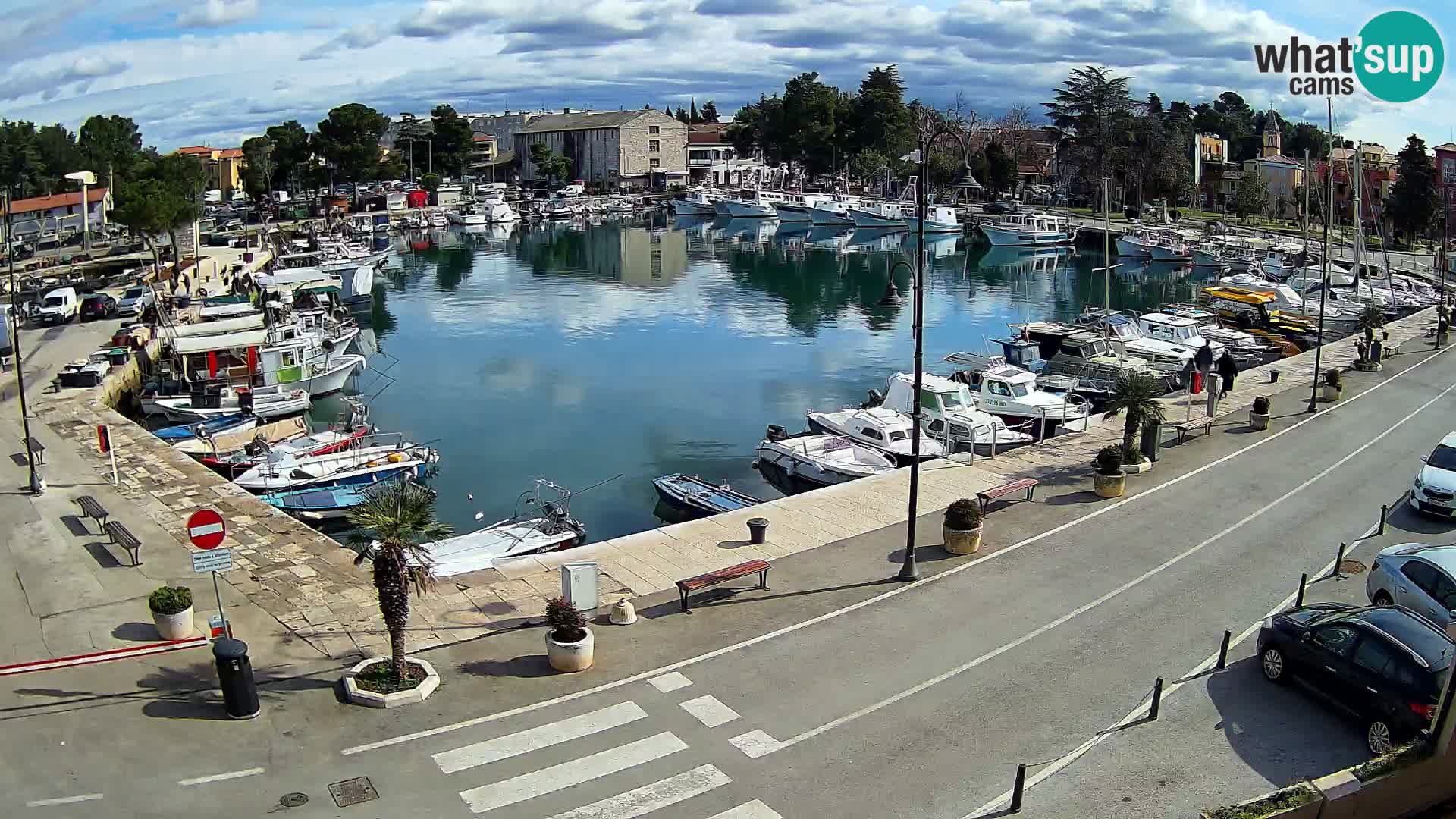 Novigrad webcam Mandrač | old marina – Istria