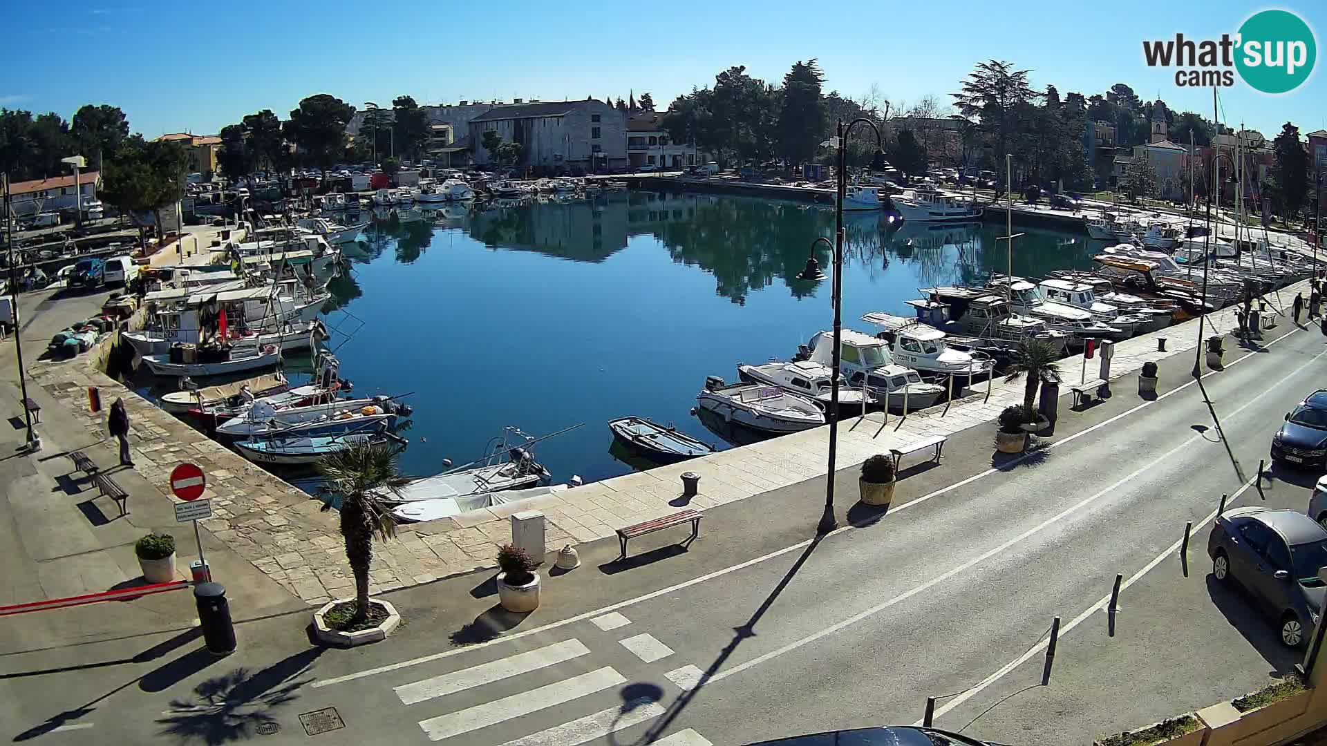 Novigrad webcam Mandrač | old marina – Istria