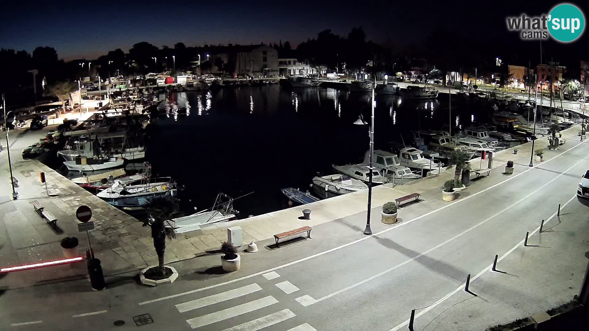 Novigrad webcam Mandrač | Cittanova in Istria – Porto vecchio