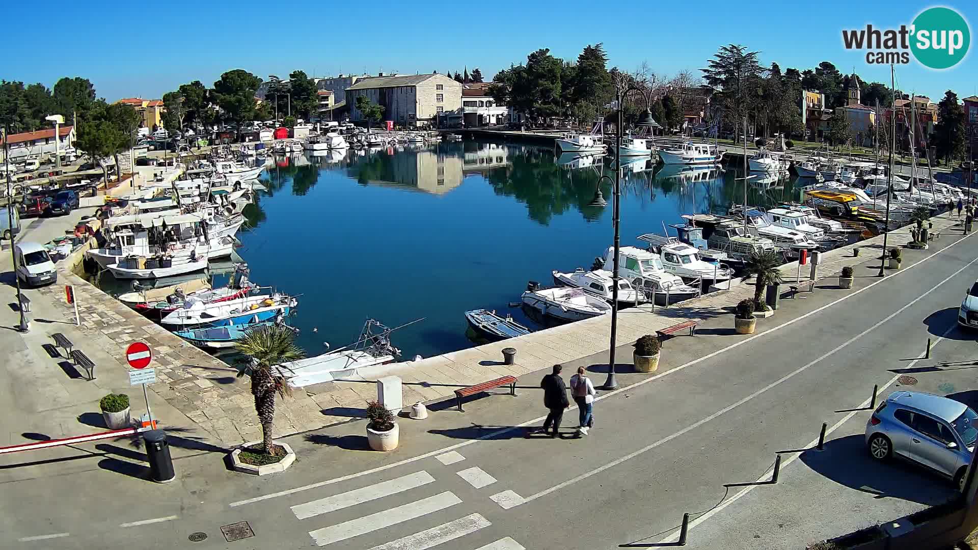 Novigrad webcam Mandrač | old marina – Istria