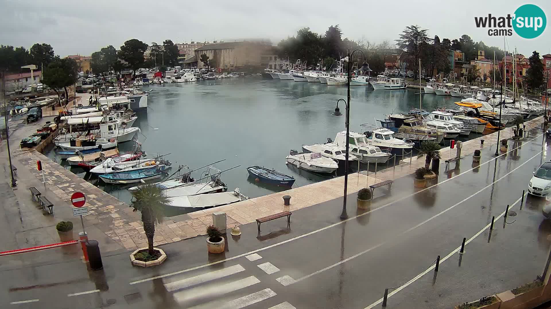 Novigrad webcam – old marina “Mandrač”