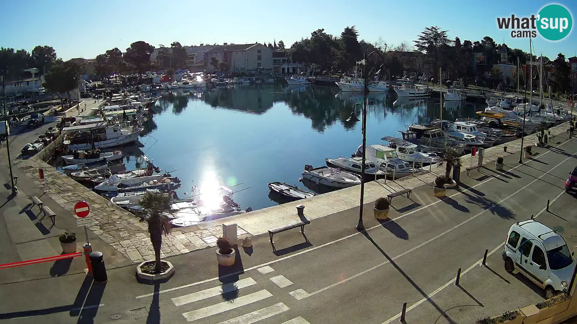 Novigrad webcam Mandrač | old marina – Istria