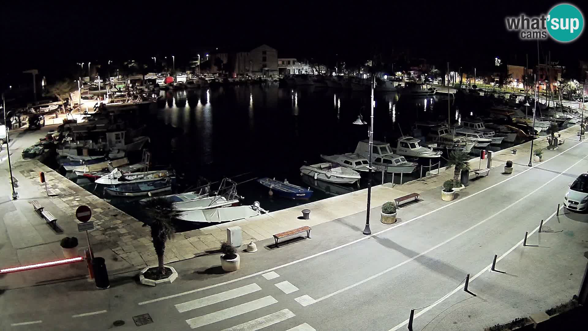 Novigrad webcam Mandrač | alten Hafen – Istrien